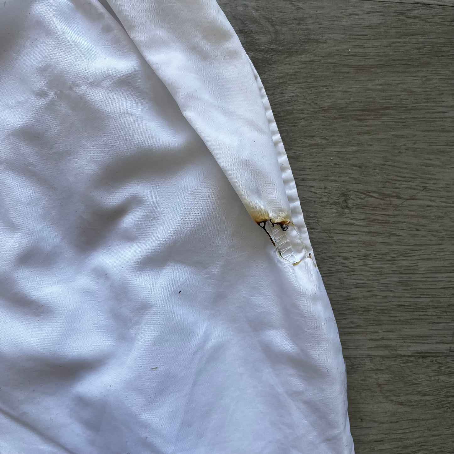 Vintage Nike White Windbreaker Pants