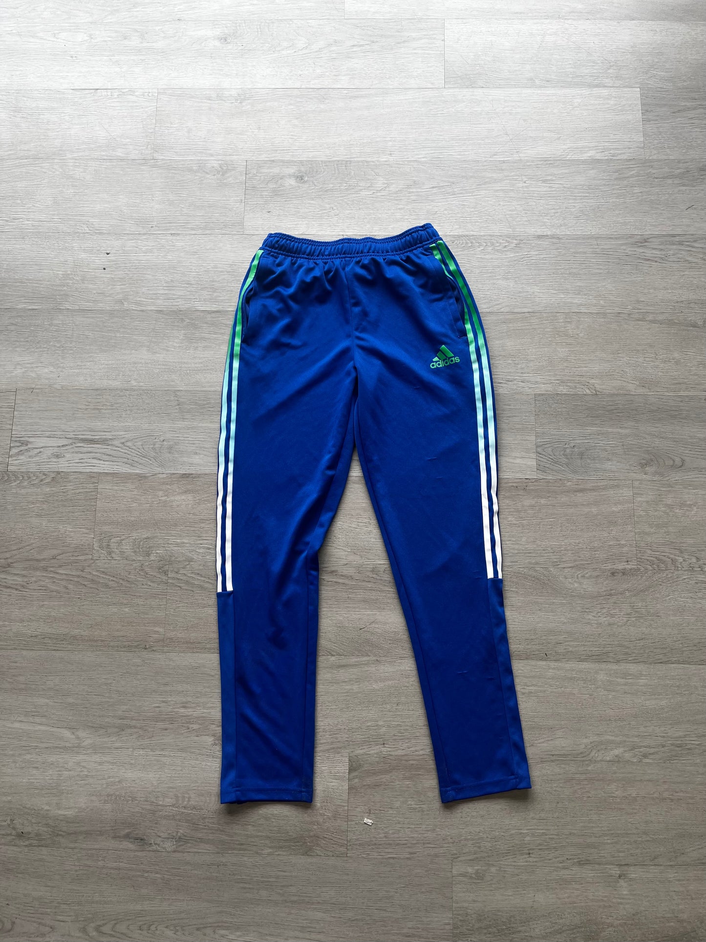 Adidas Youth Blue/Green Track Pants