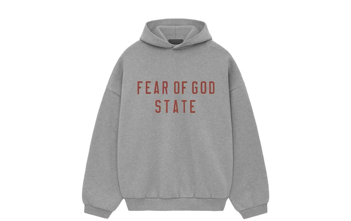 Fear of God Essentials Heavy
Fleece Dark Heather Hoodie