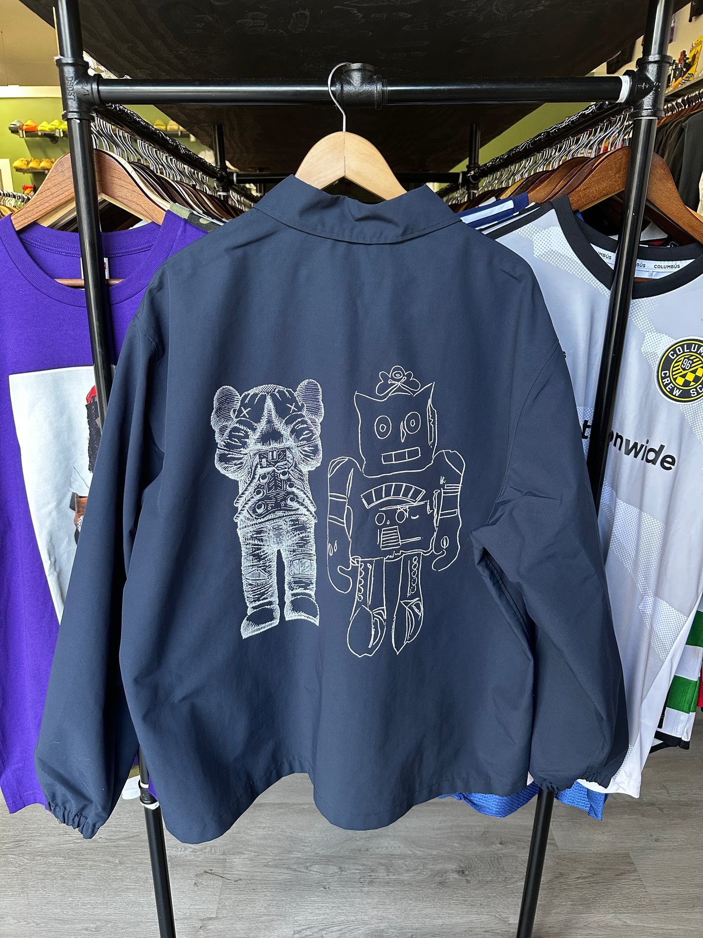 Kaws x Uniqlo Warhol Coach Jacket