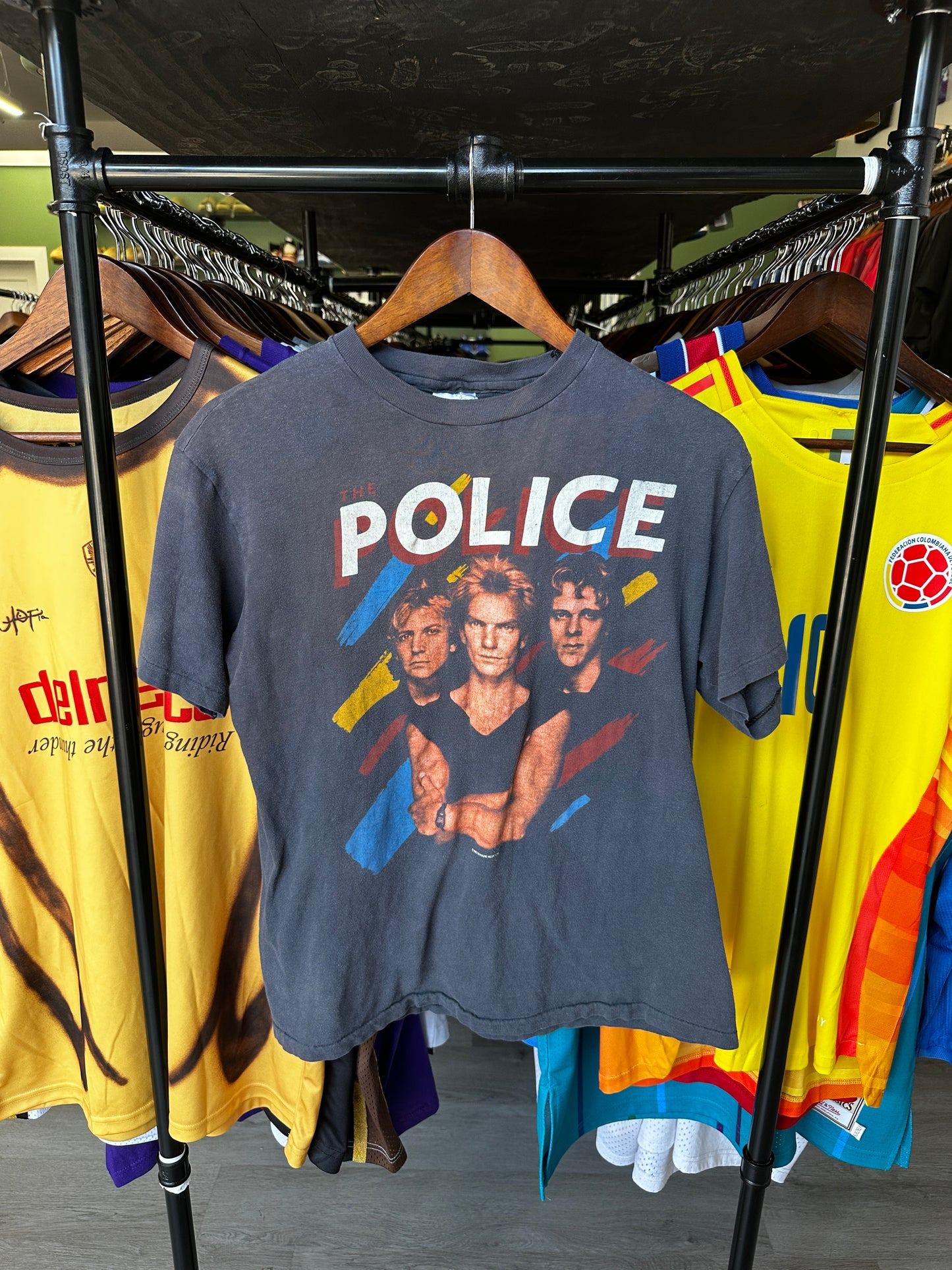 Vintage 1983 The Police Synchronicity Tour Shirt