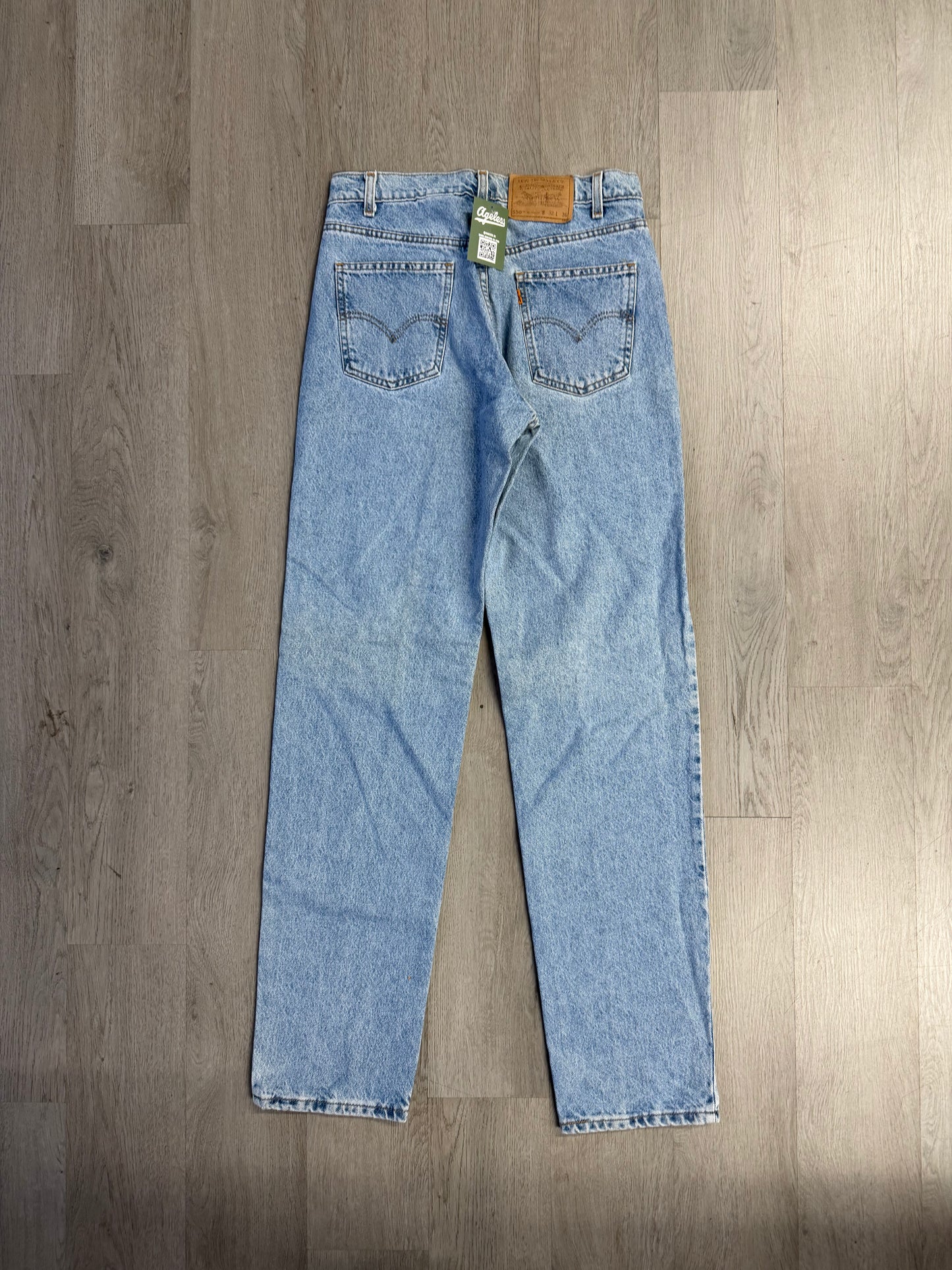 Vintage Levi’s 550 Light Blue Jeans
