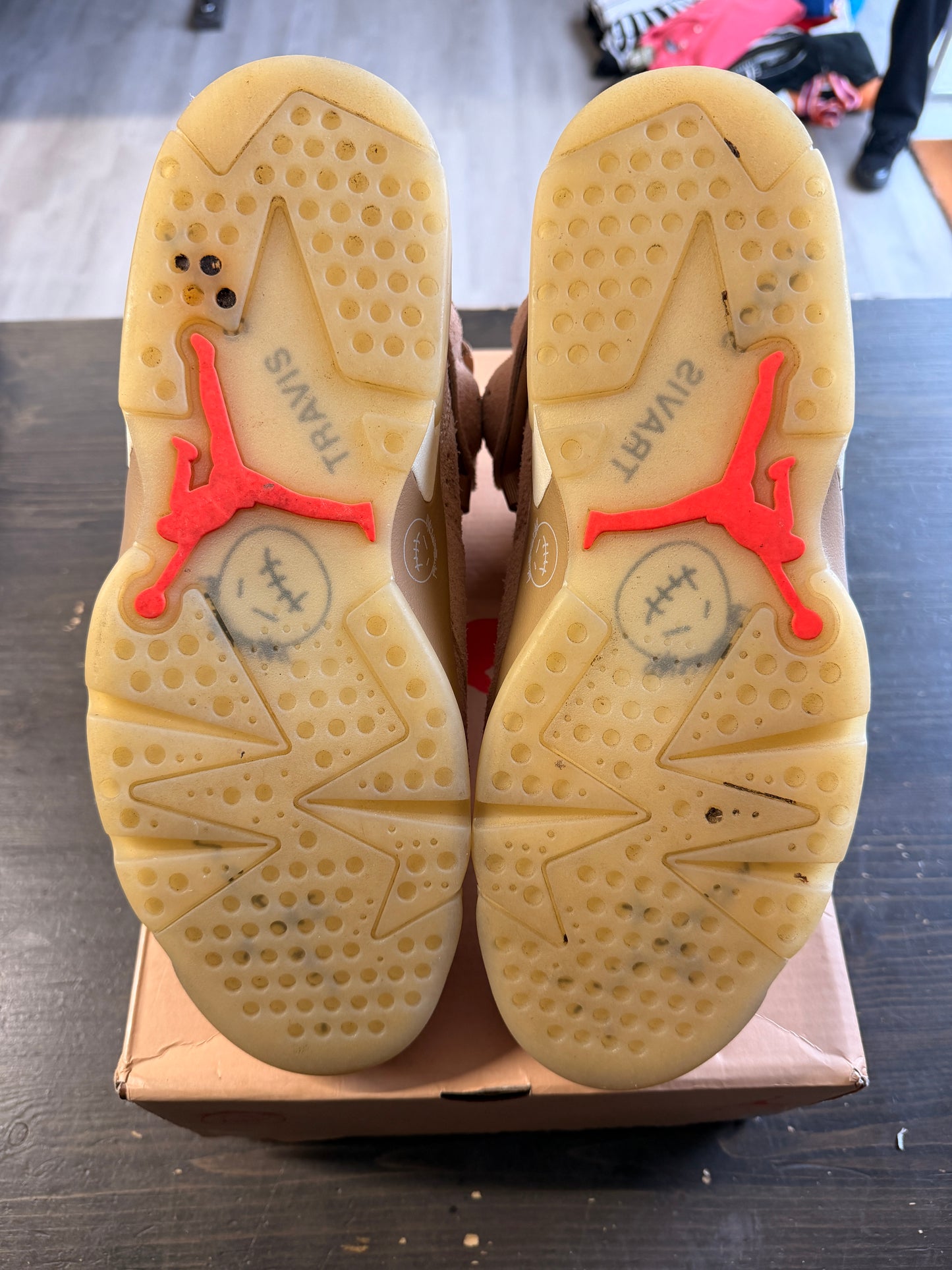 Pre-Owned Jordan 6 Retro Travis Scott British Khaki