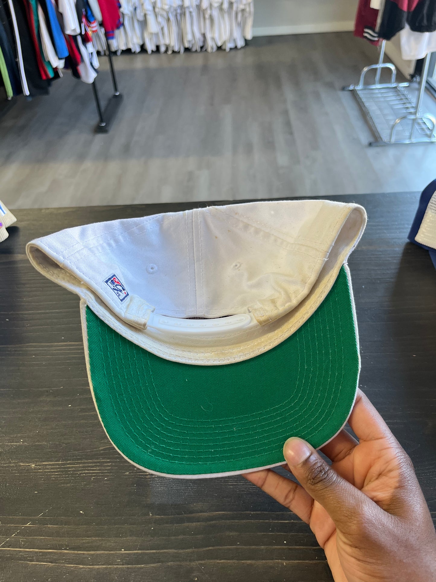 Vintage White University of South Carolina Gamecocks Snapback Hat