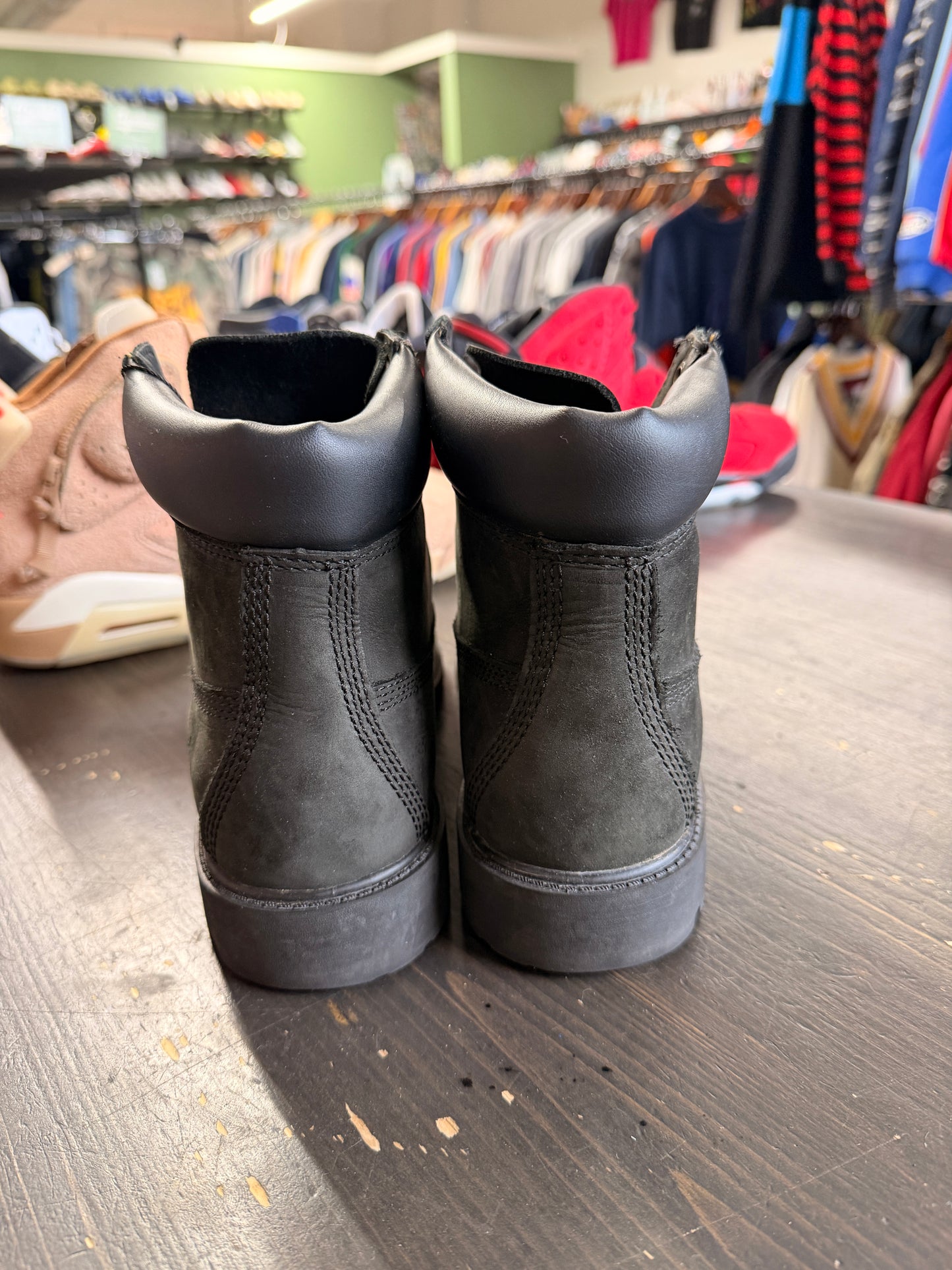 Pre-Owned Timberland Premium 6-Inch Waterproof Boots Black