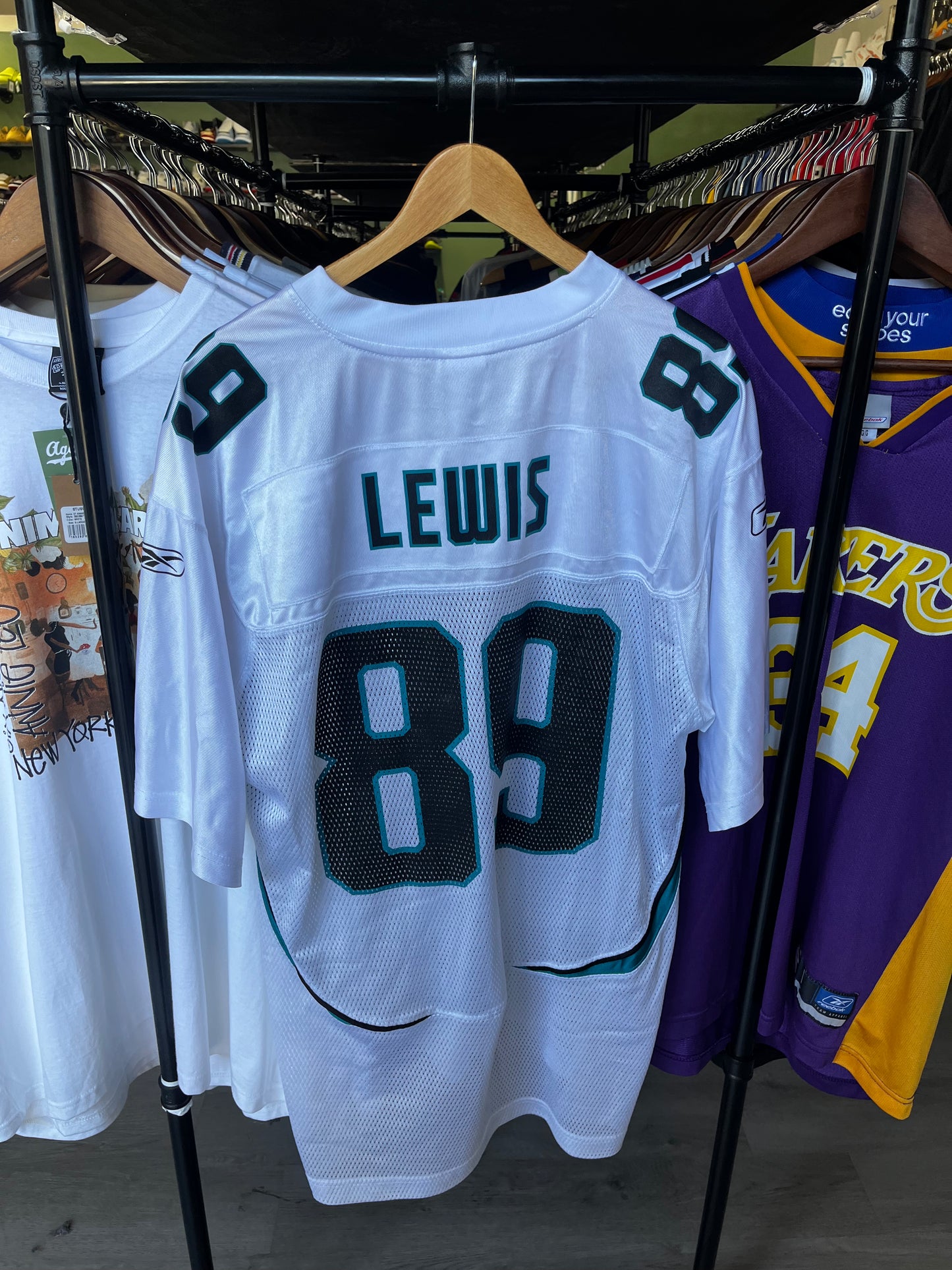Vintage NFL Jacksonville Jaguars Marcedes Lewis Jersey