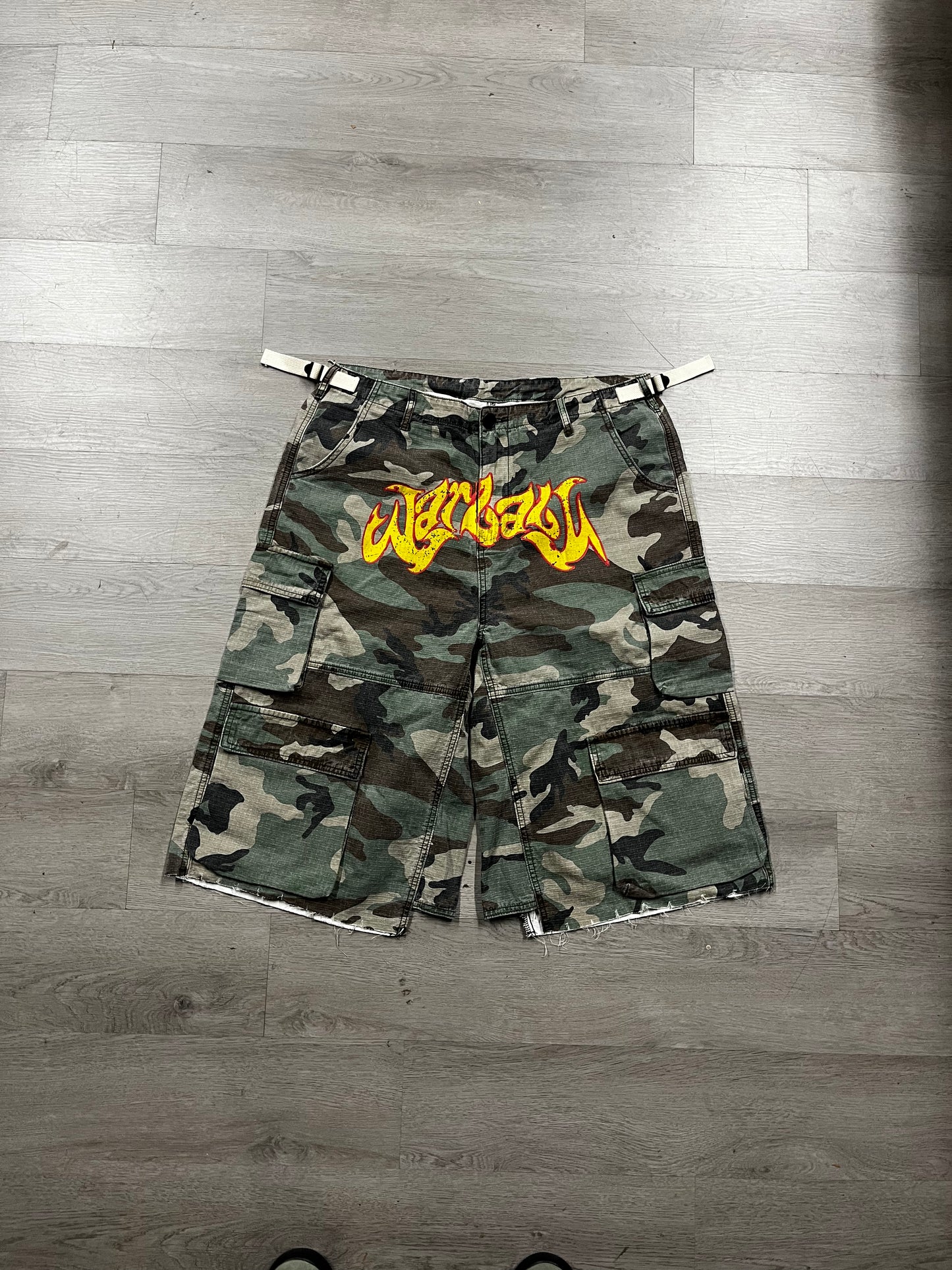 Bravest Studios "War Baby" Baggy Cargo Shorts