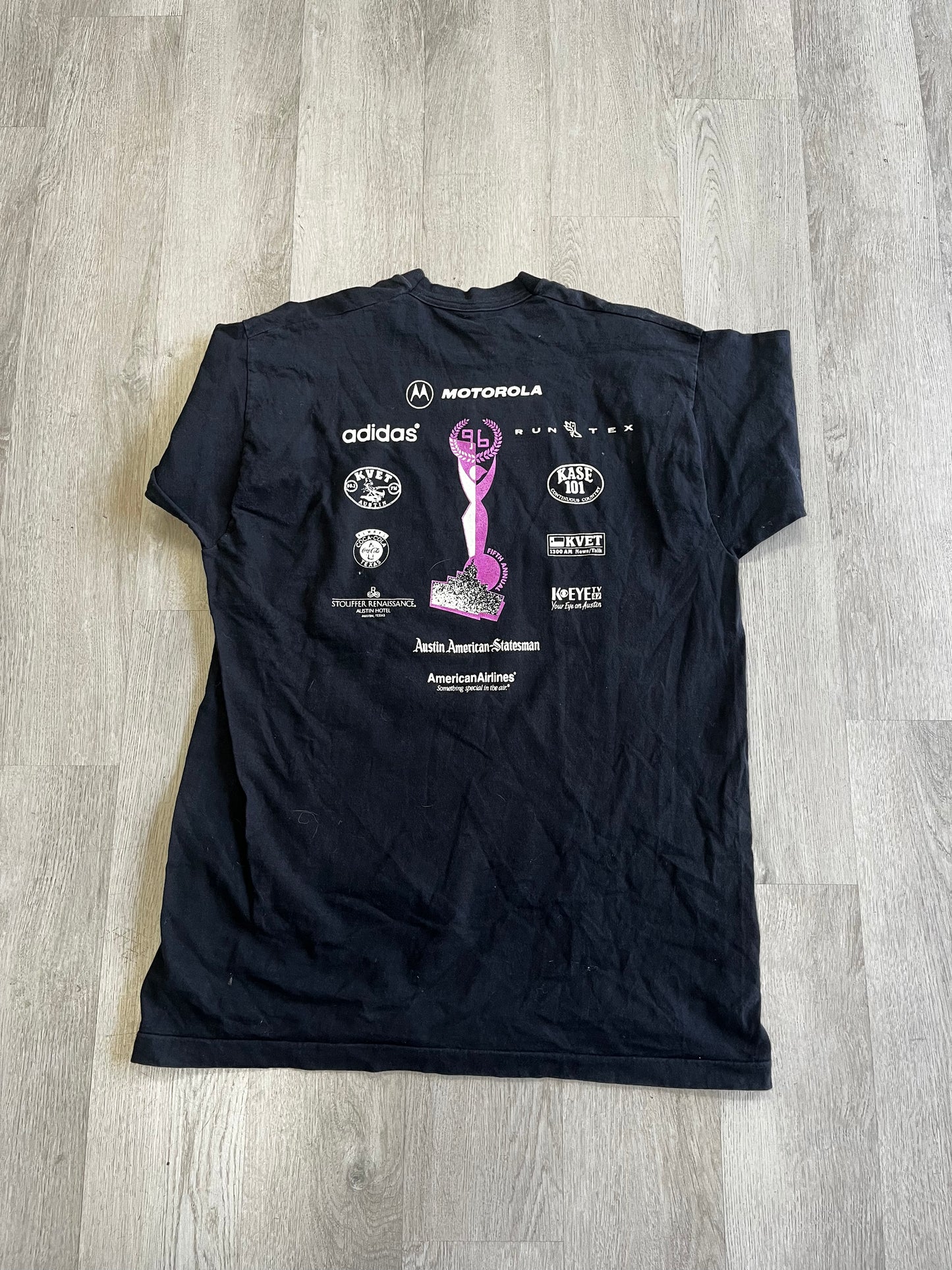 1996 Motorola Marathon Run Austin Texas Tee