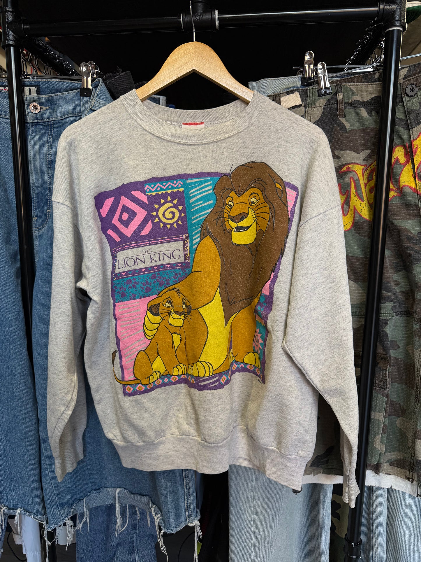 Vintage The Lion King Crewneck