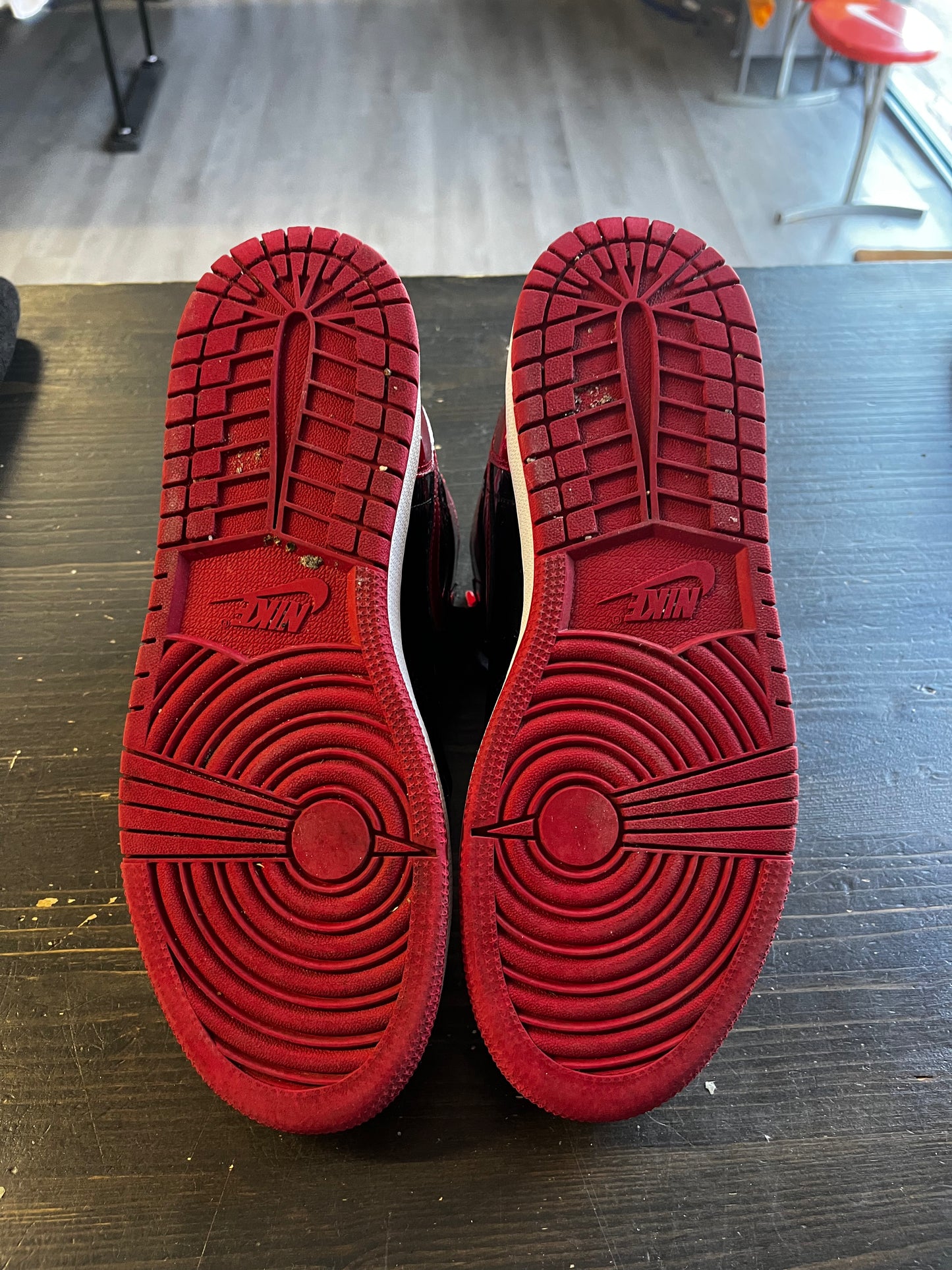 Pre-Owned Jordan 1 Retro High OG Patent Bred (GS)