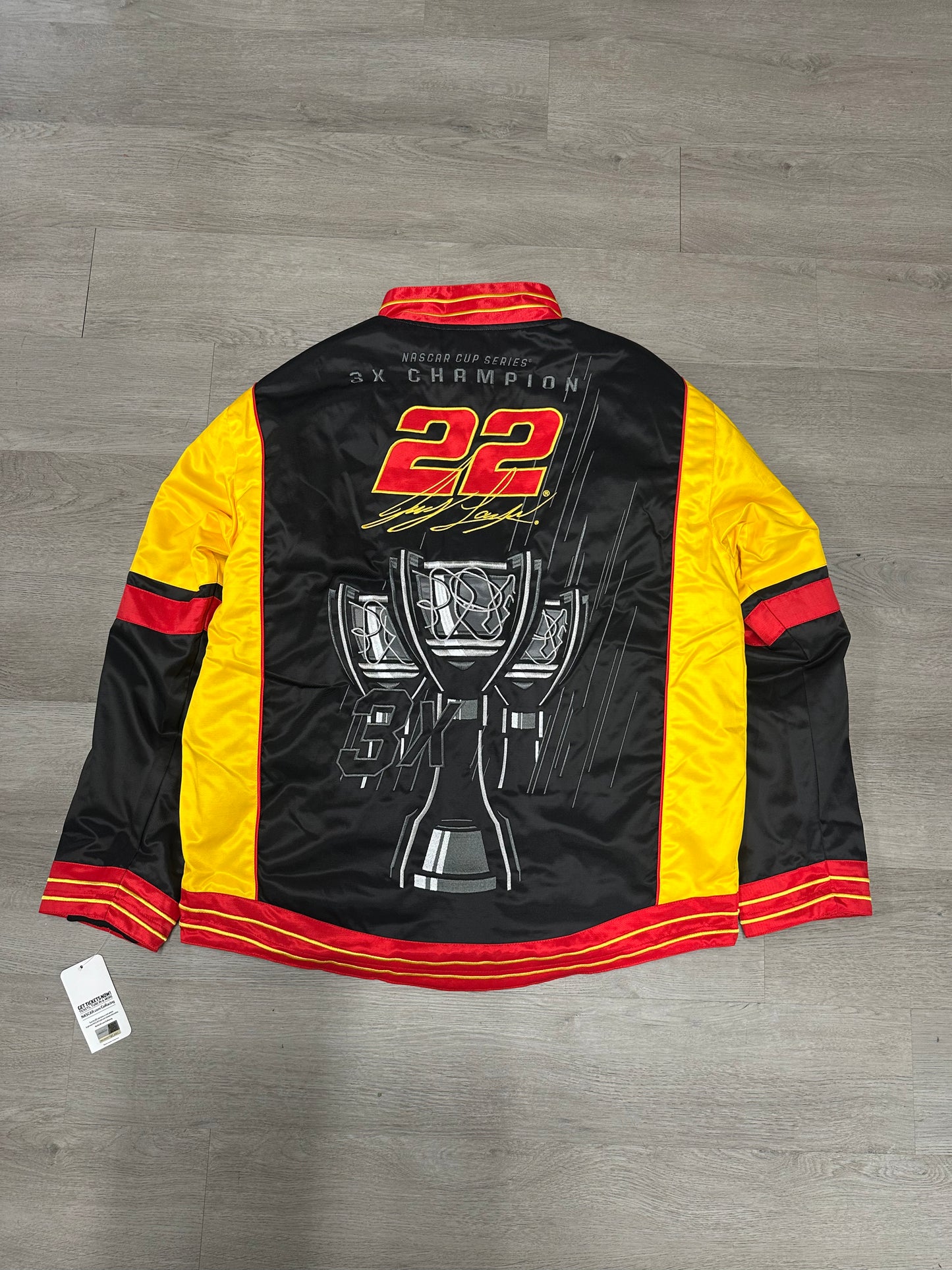 Team Penske Joey Logano 2024 3X NASCAR Cup Series Champion Jacket