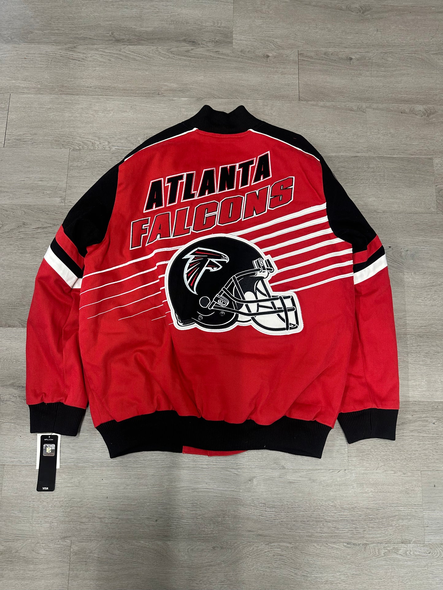 NFL Atlanta Falcons G-III Extreme Strike Snap Twill Jacket