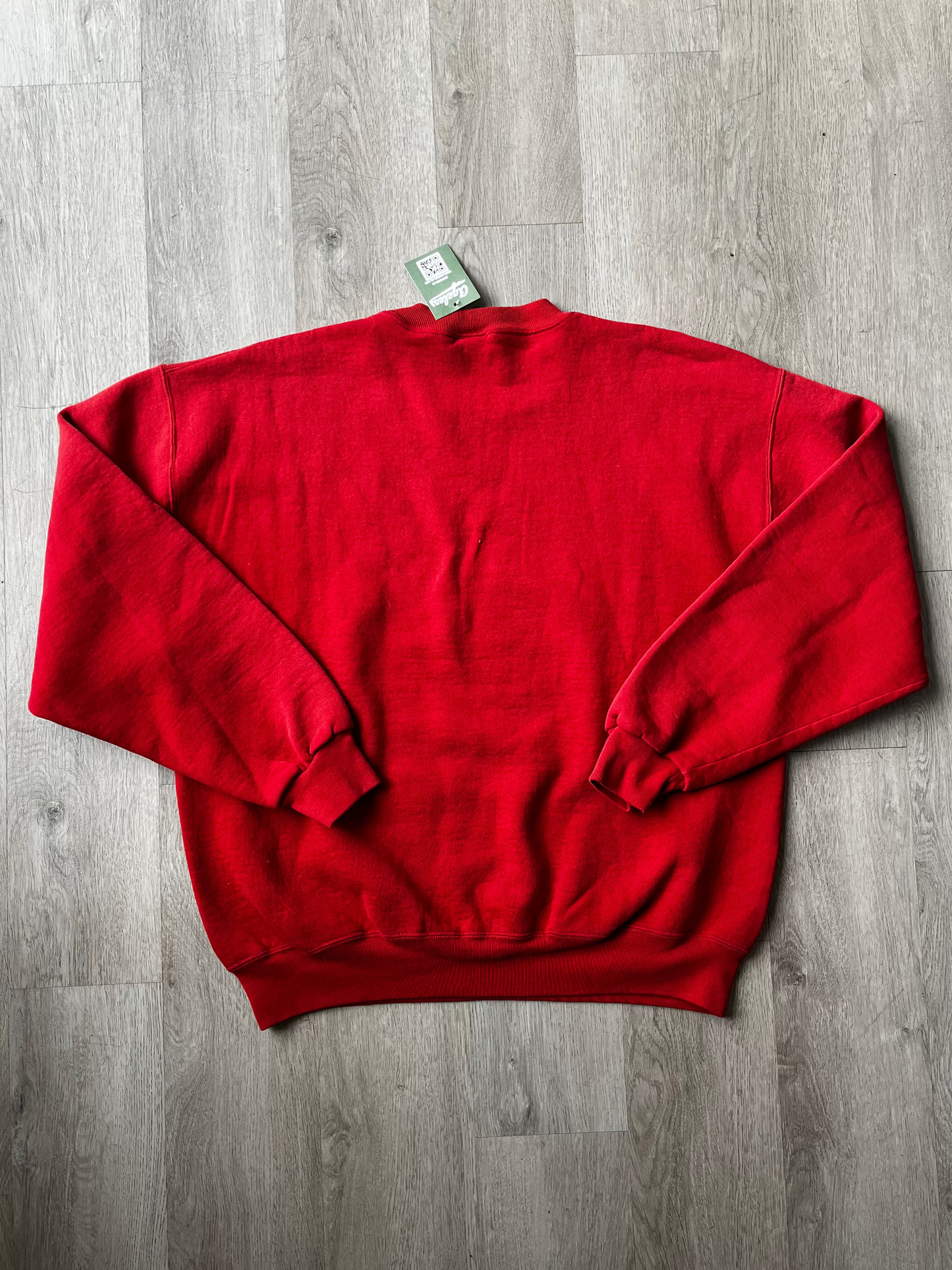 Vintage Russell Ageless Deep Red Script Sweatshirt