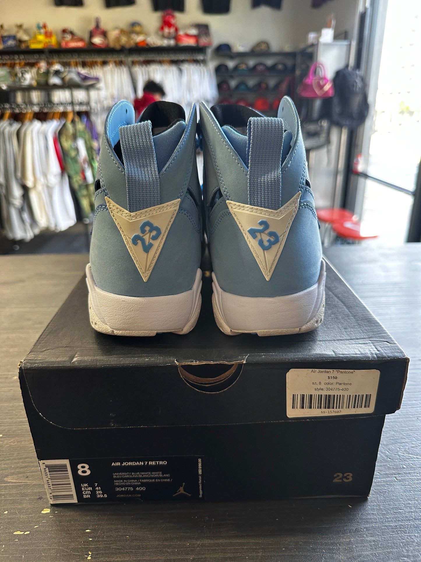 Pre-Owned Jordan 7 Retro Pantone