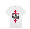 Supreme White World Famous SS26 Tee