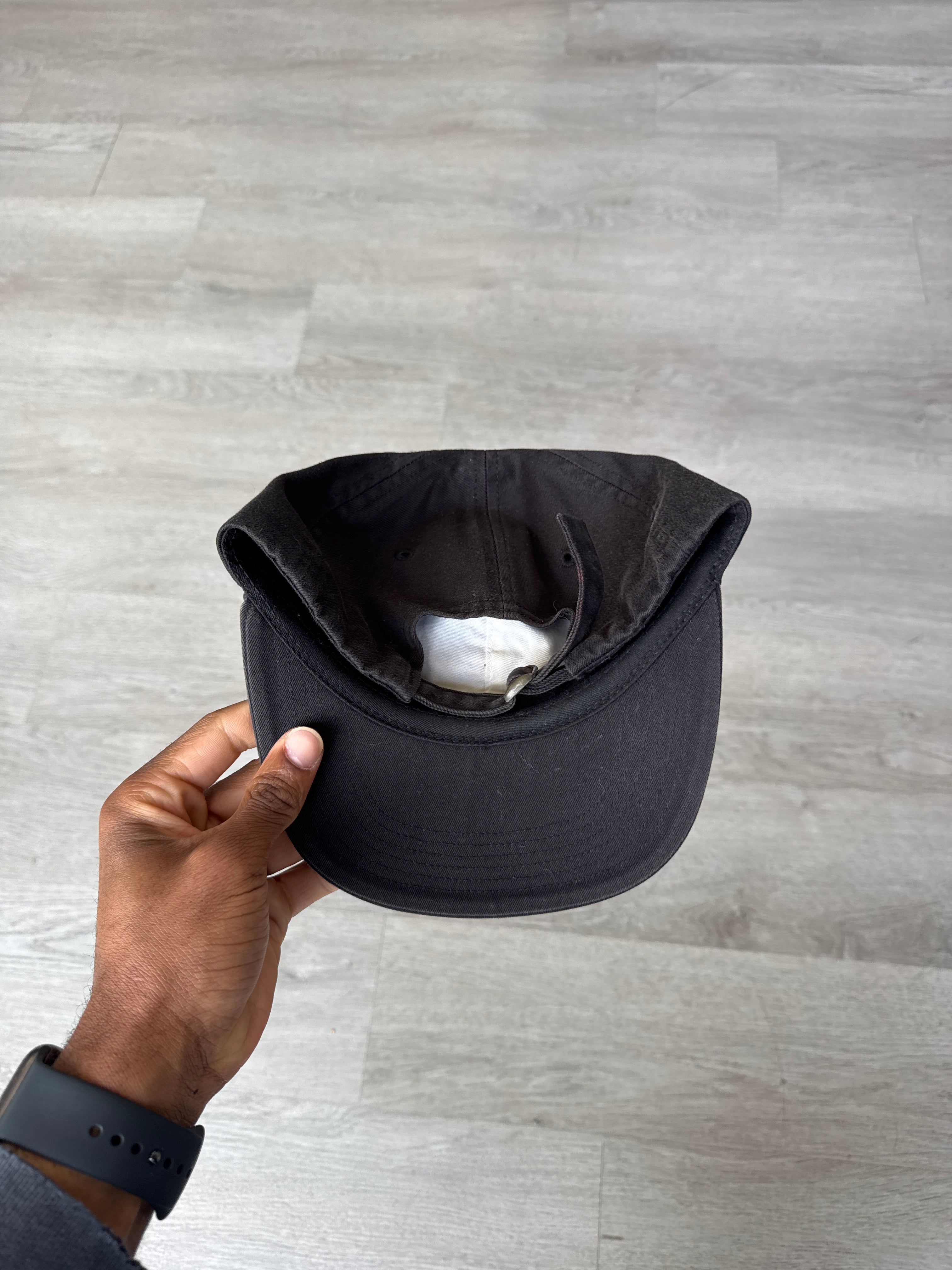 Supreme Classic Logo 6 Panel Black Purple