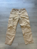 Vintage Distressed Tan Carhartt Loose Fit Pants