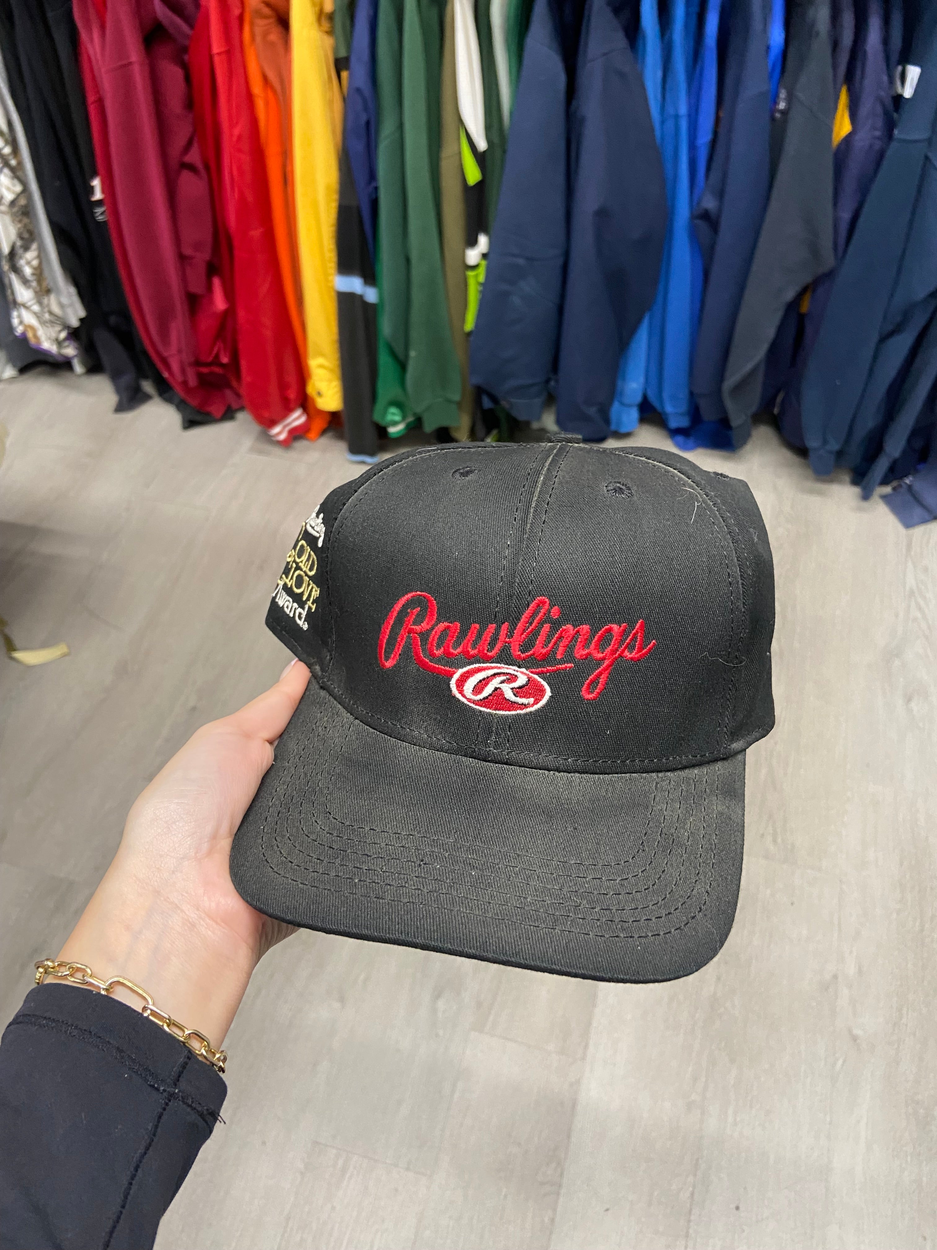 Rawlings Embroidered Gold Clove SnapBack Hat