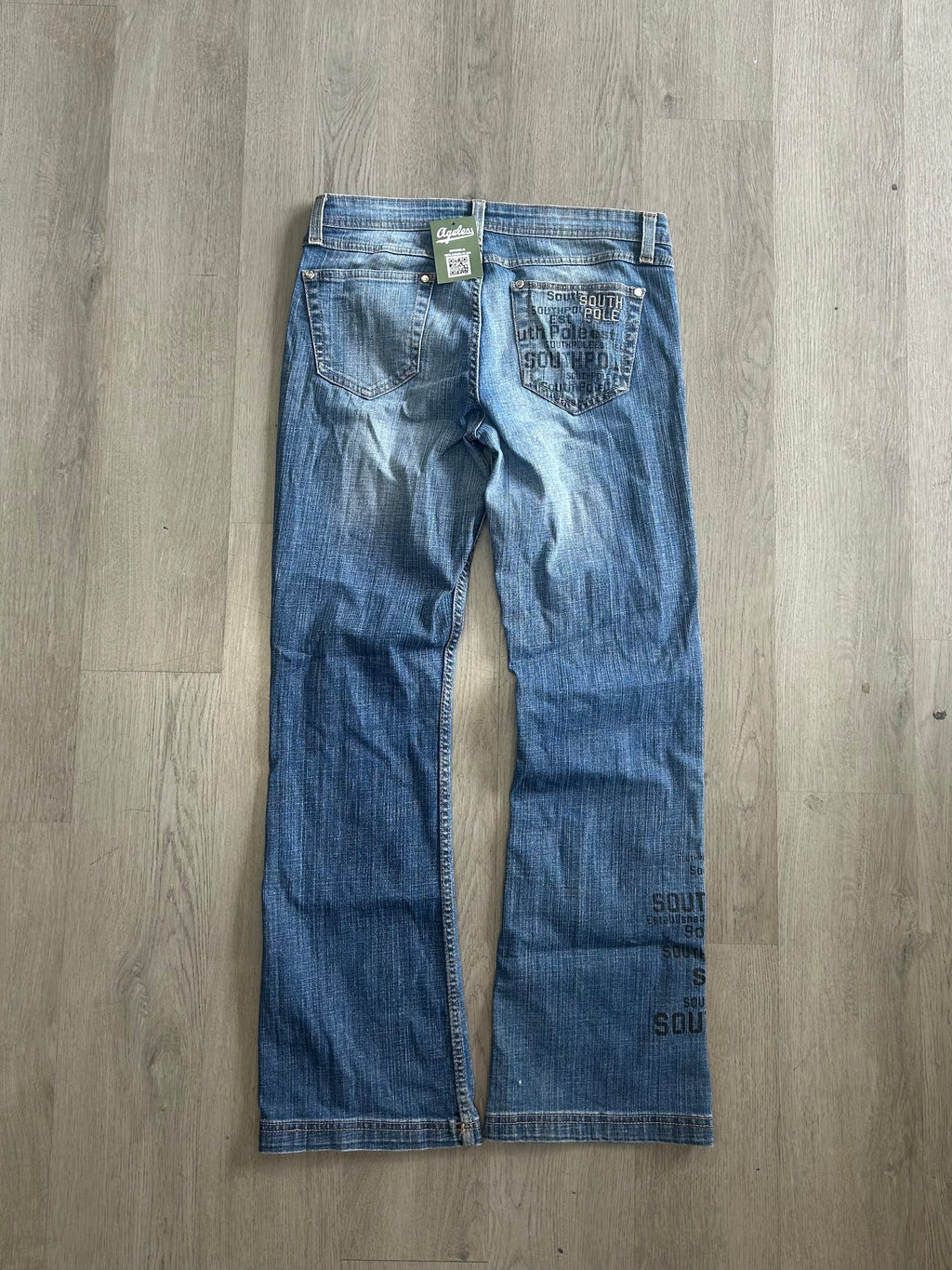 Women’s Y2K Southpole Chain Low rise Jeans