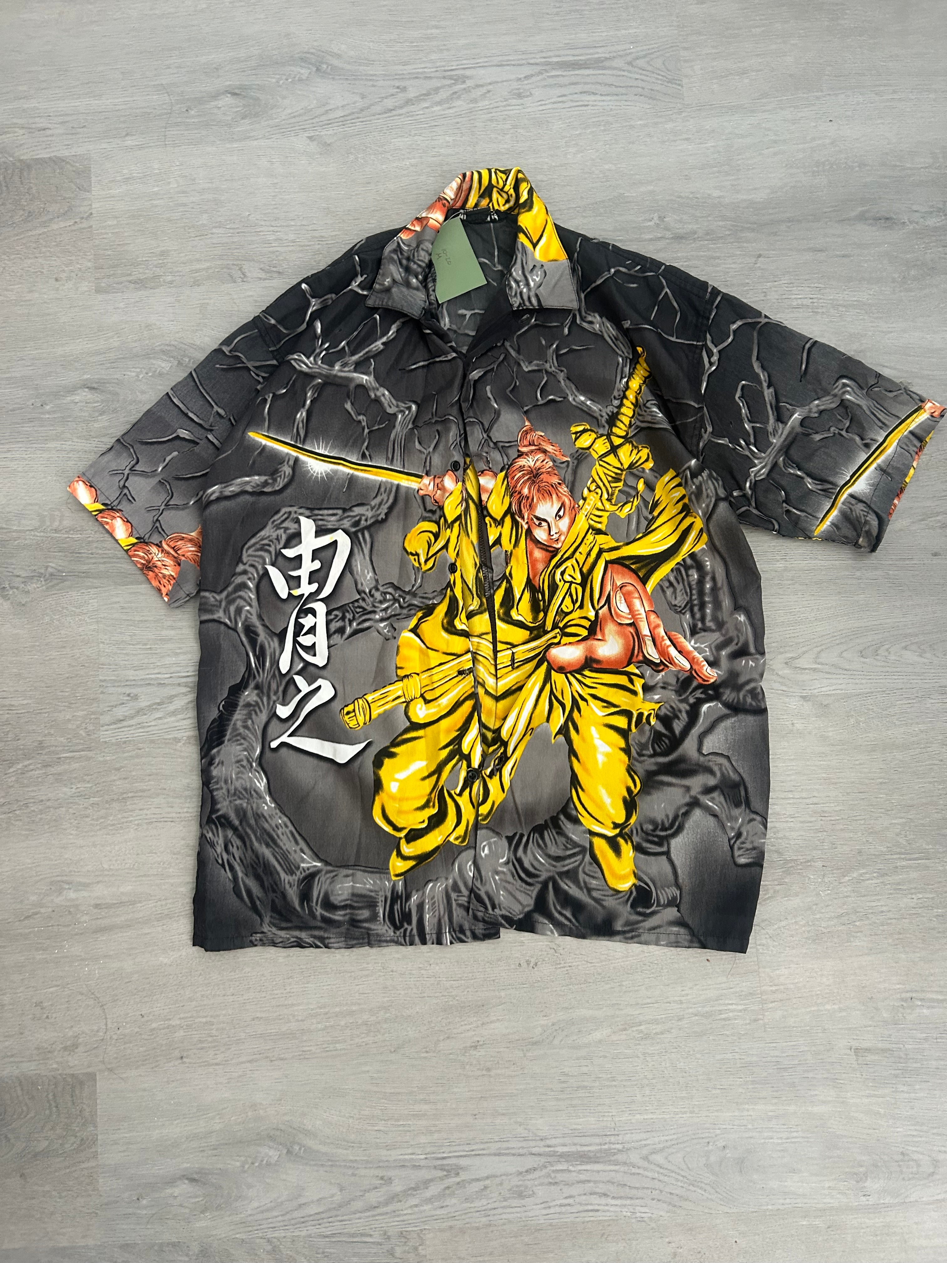 Samurai Lightening Bowling Shirt