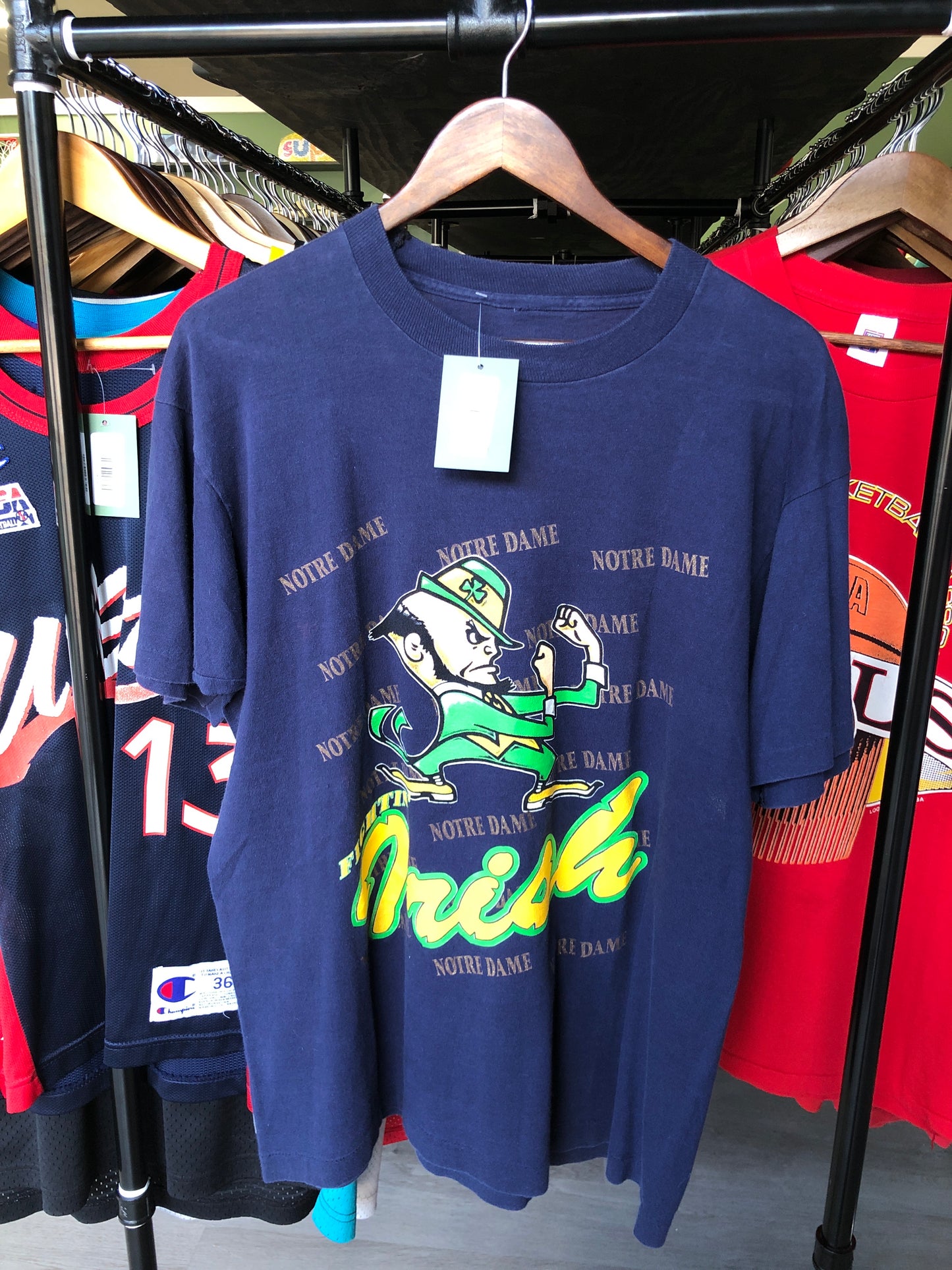 Vintage Notre Dame Tee