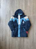 Vintage 90s University Of North Carolina Tarheels Long Puffer Jacket