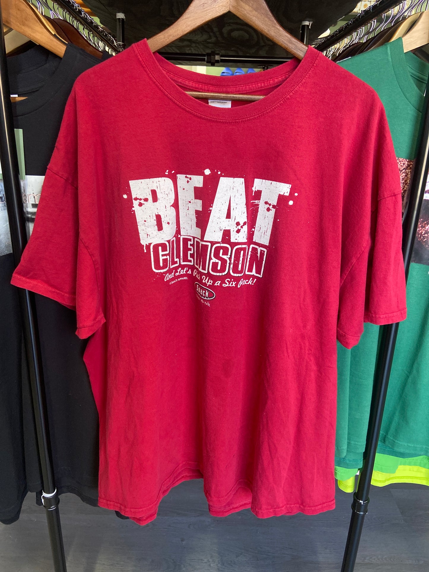 Vintage Beat Clemson Carolina Tee