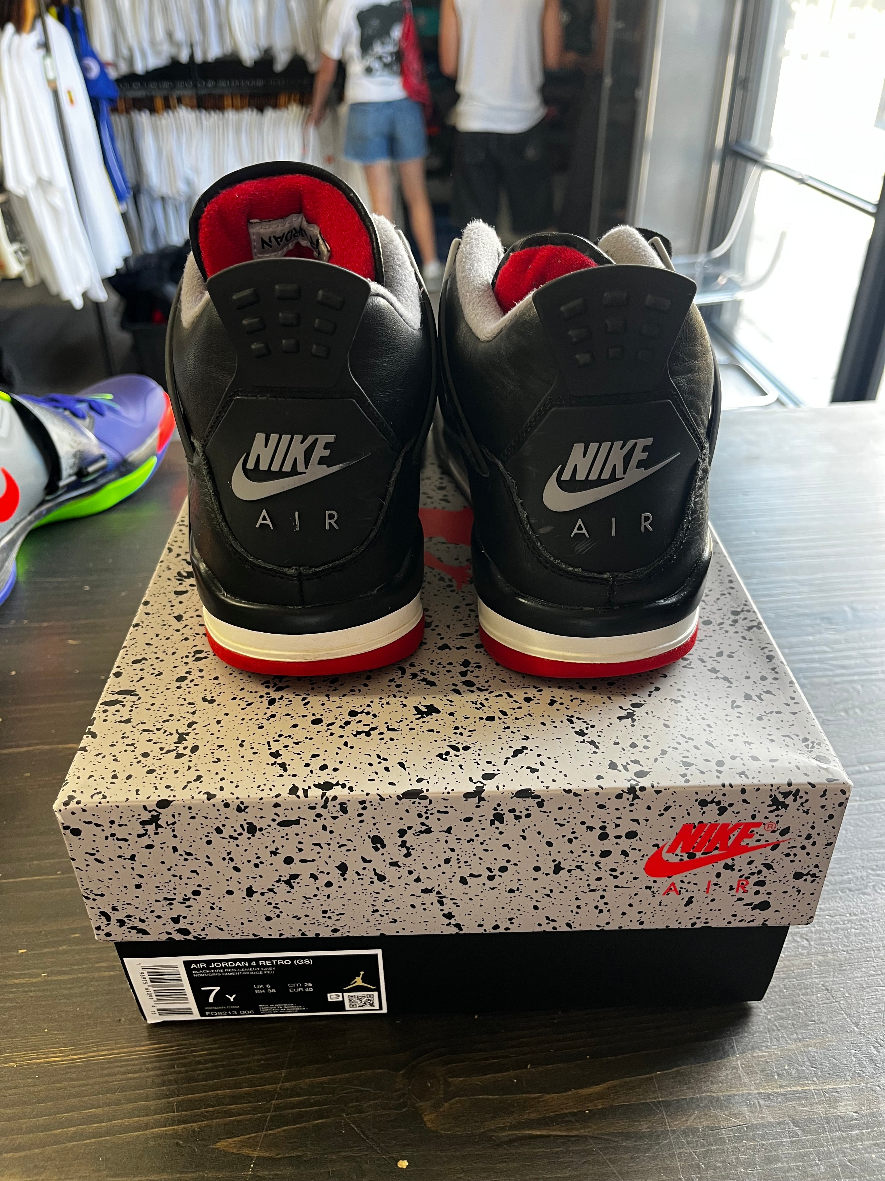 Pre-Owned Jordan 4 Retro Bred Reimagined (GS)