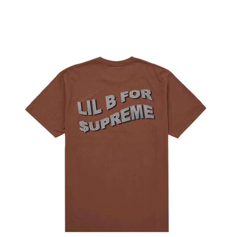 Supreme Brown Based Lil B SS26 Tee