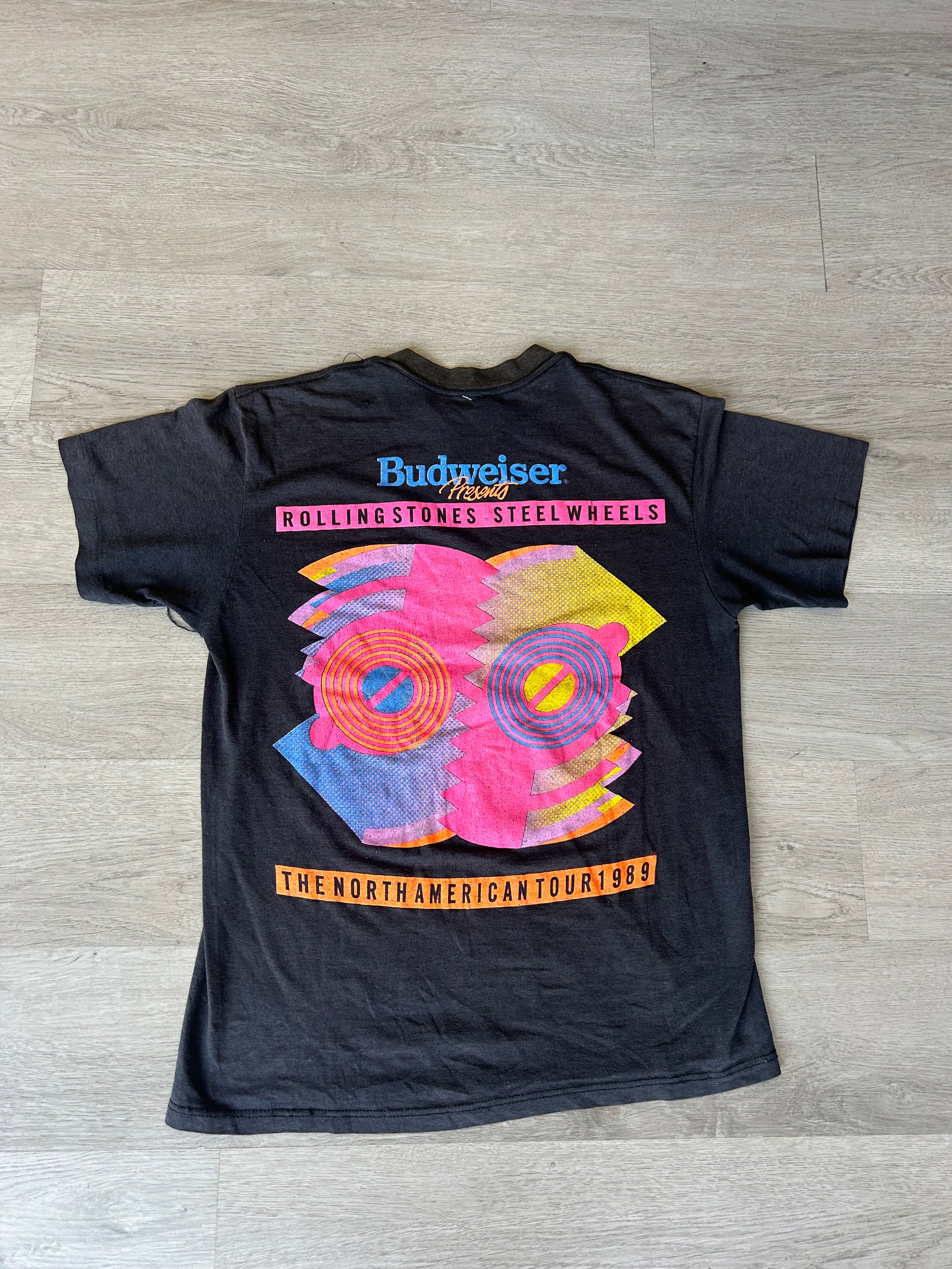 Vintage 1989 Rolling Stones North American Tour Tee