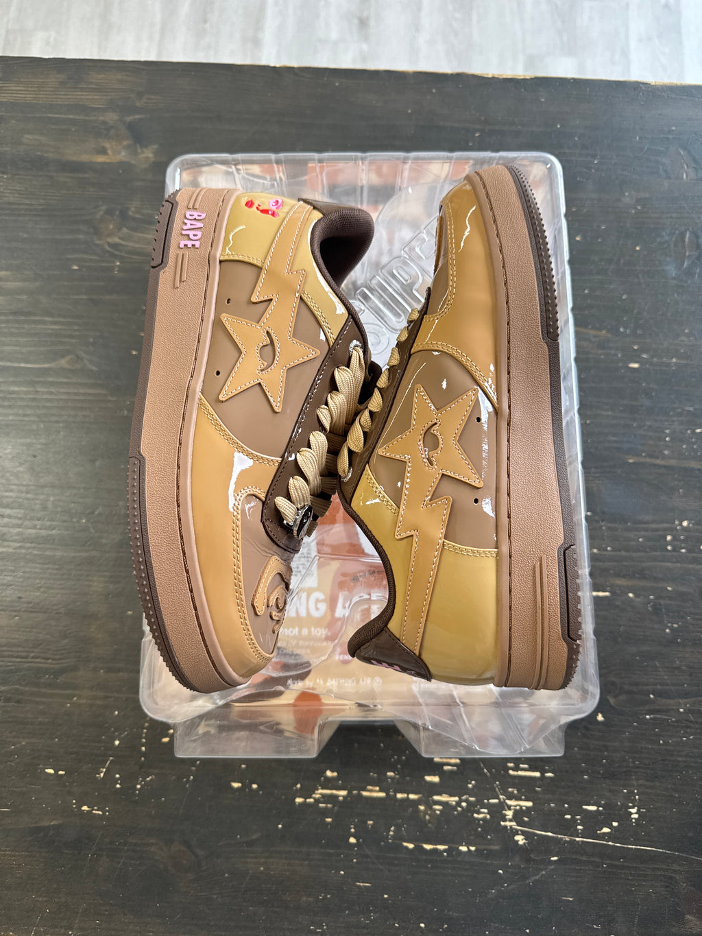 Pre-owned A Bathing Ape Bape Sta KidSuper Brown