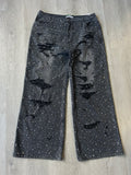 Vale Forever Crystal Rain Denim in Black