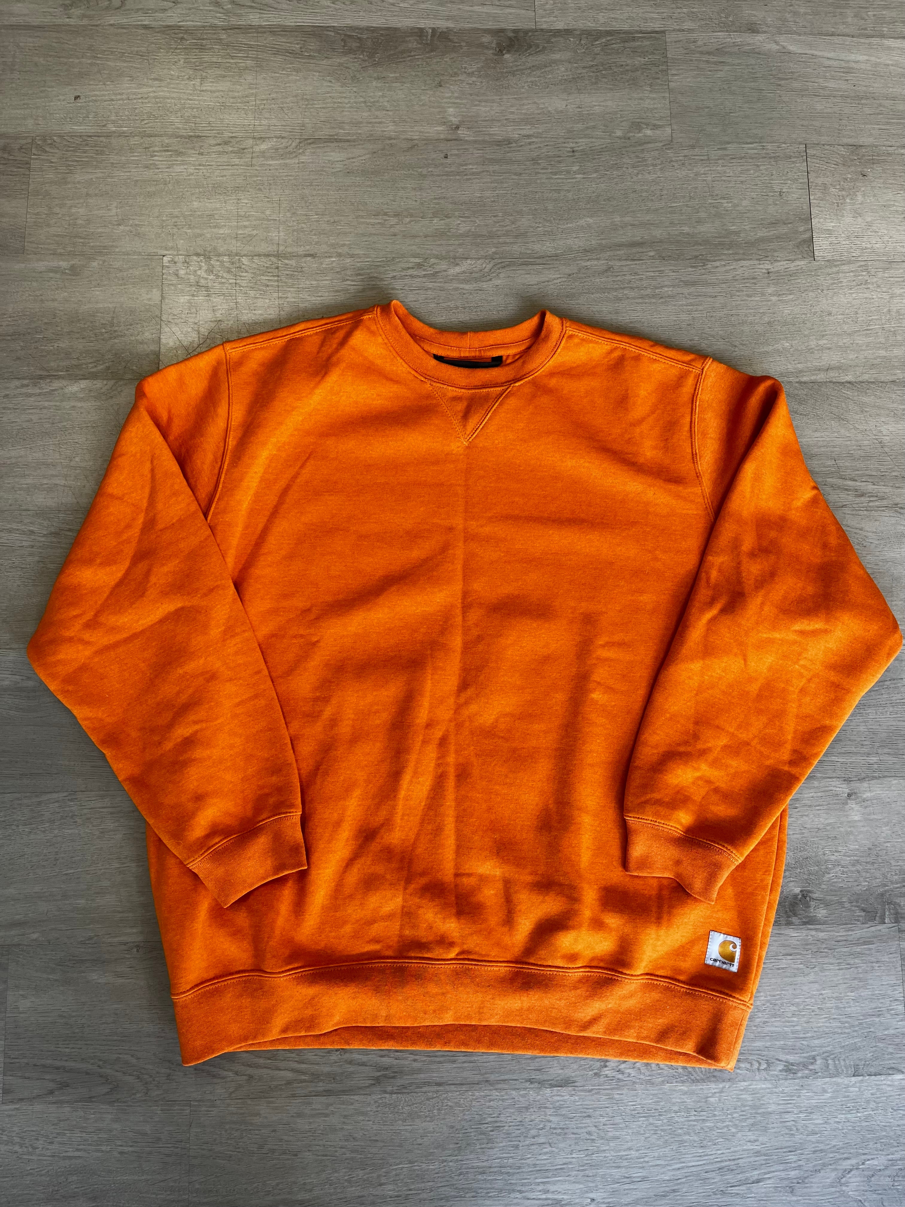 Orange Carhartt Crewneck