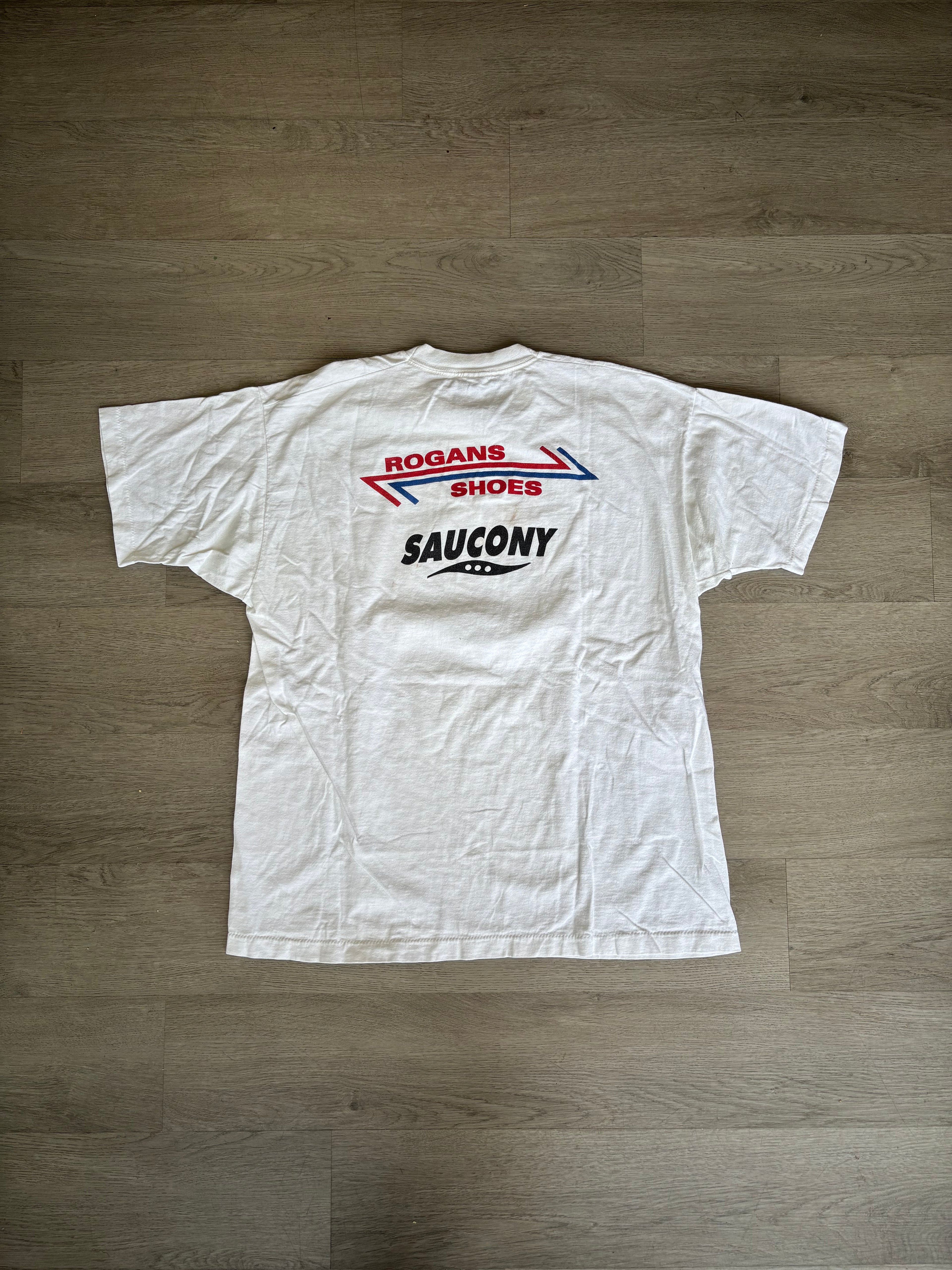 Vintage 1997 Compete With The Best Journal Times Relays Tee