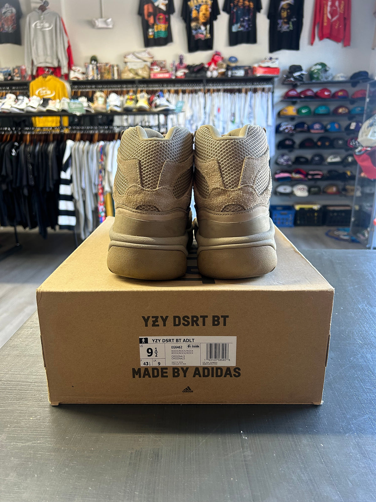 Pre-Owned Adidas Yeezy Desert Boot Rock