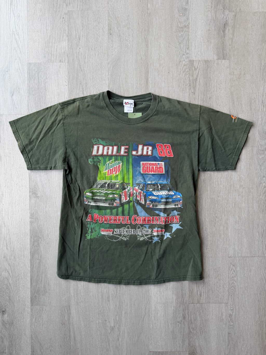 Vintage Dale Earndhart Jr Powerful Combination Tee