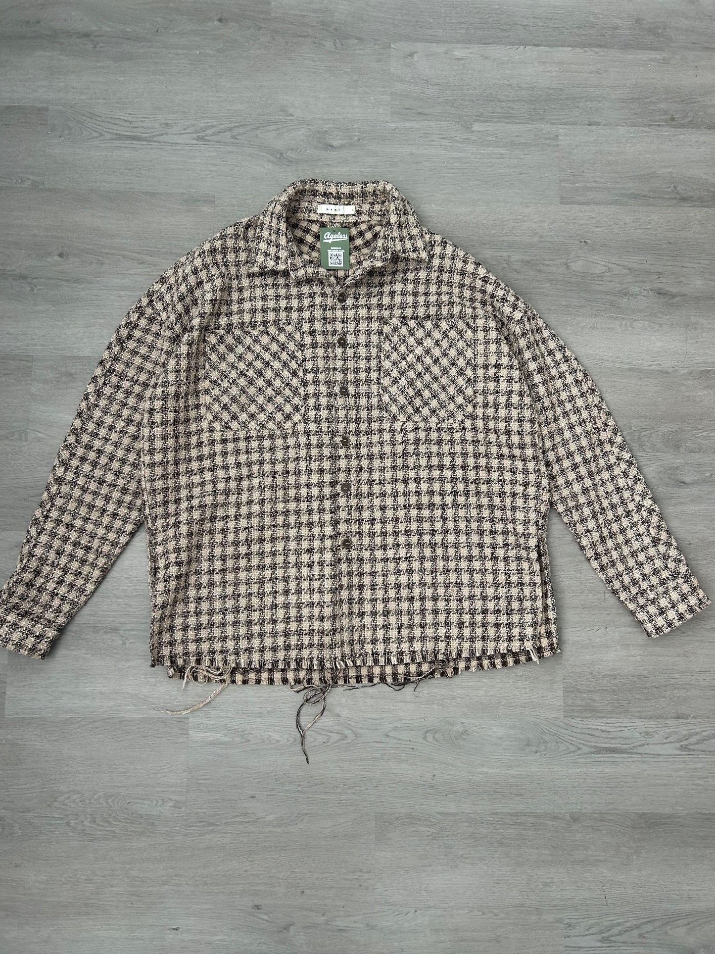 MNML Checkered Flannel Jacket