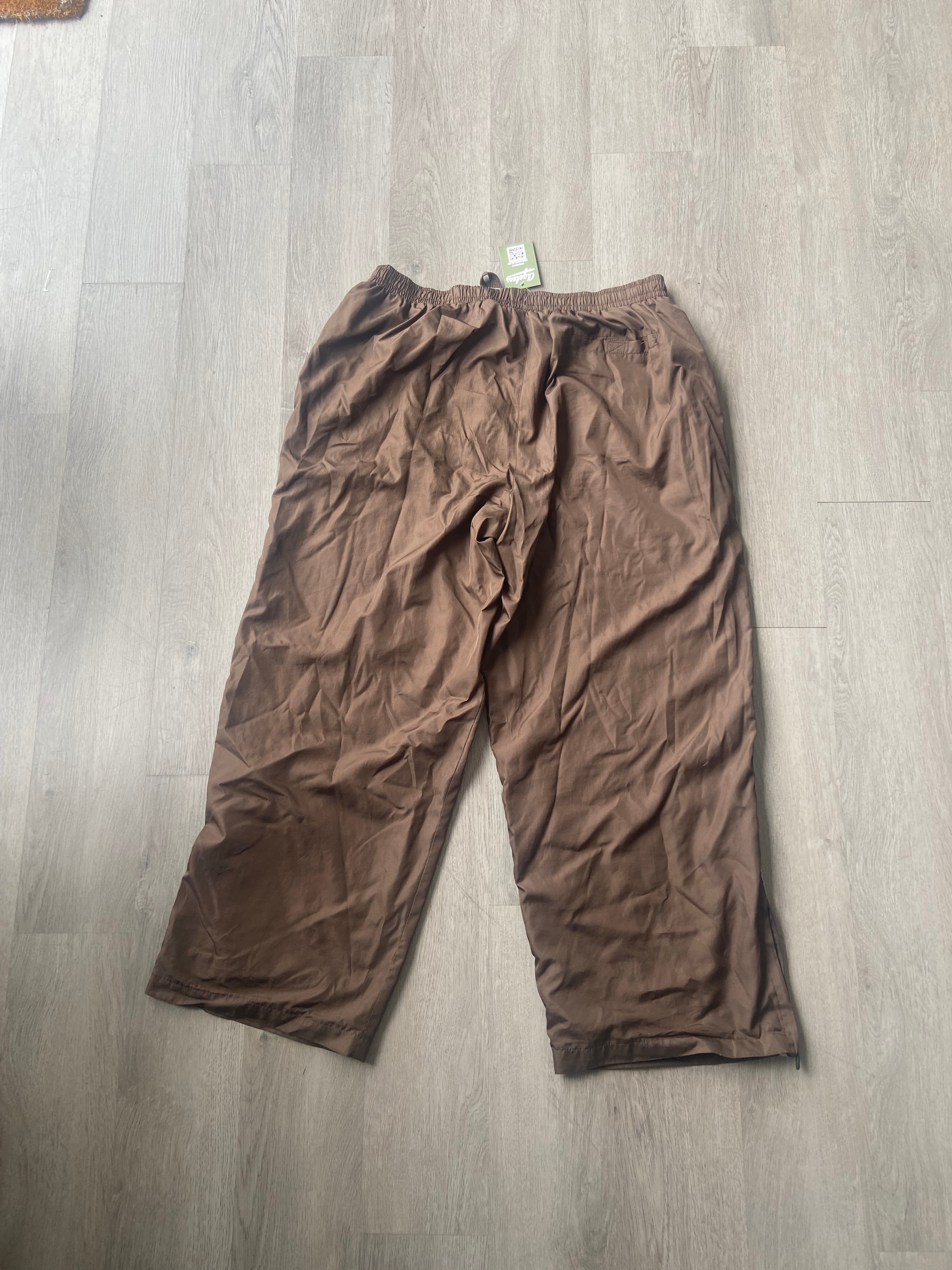 Athletic Works White Stripe Windbreaker Pants