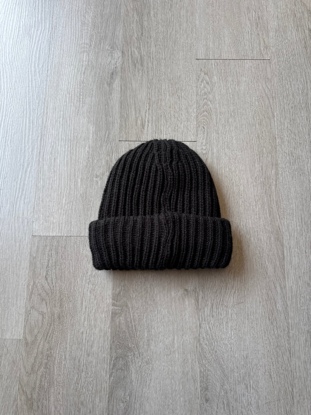 Supreme Classic Logo Chunky Ribbed Black Beanie