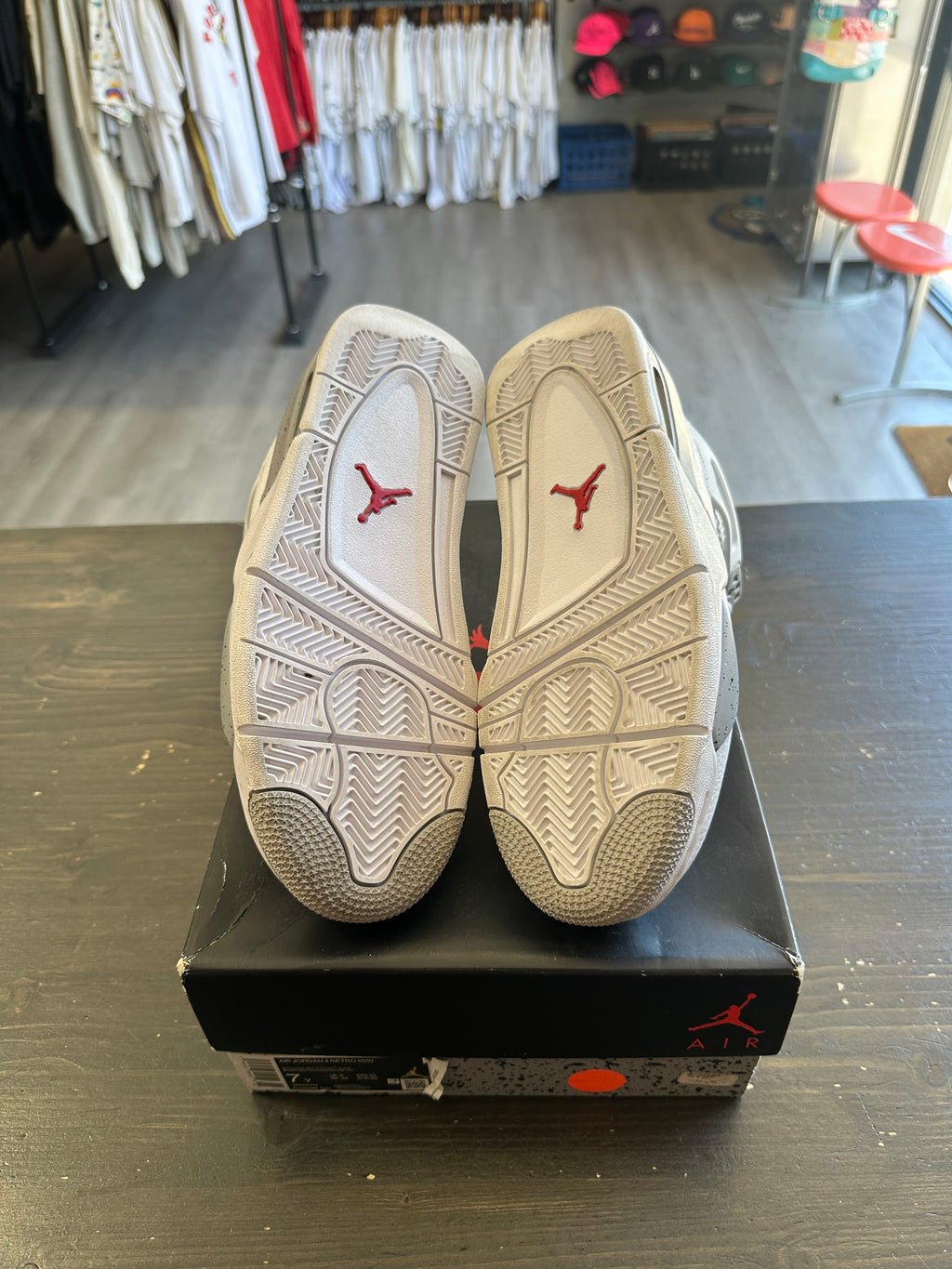 Pre-Owned Jordan 4 Retro White Oreo (2021) (GS)