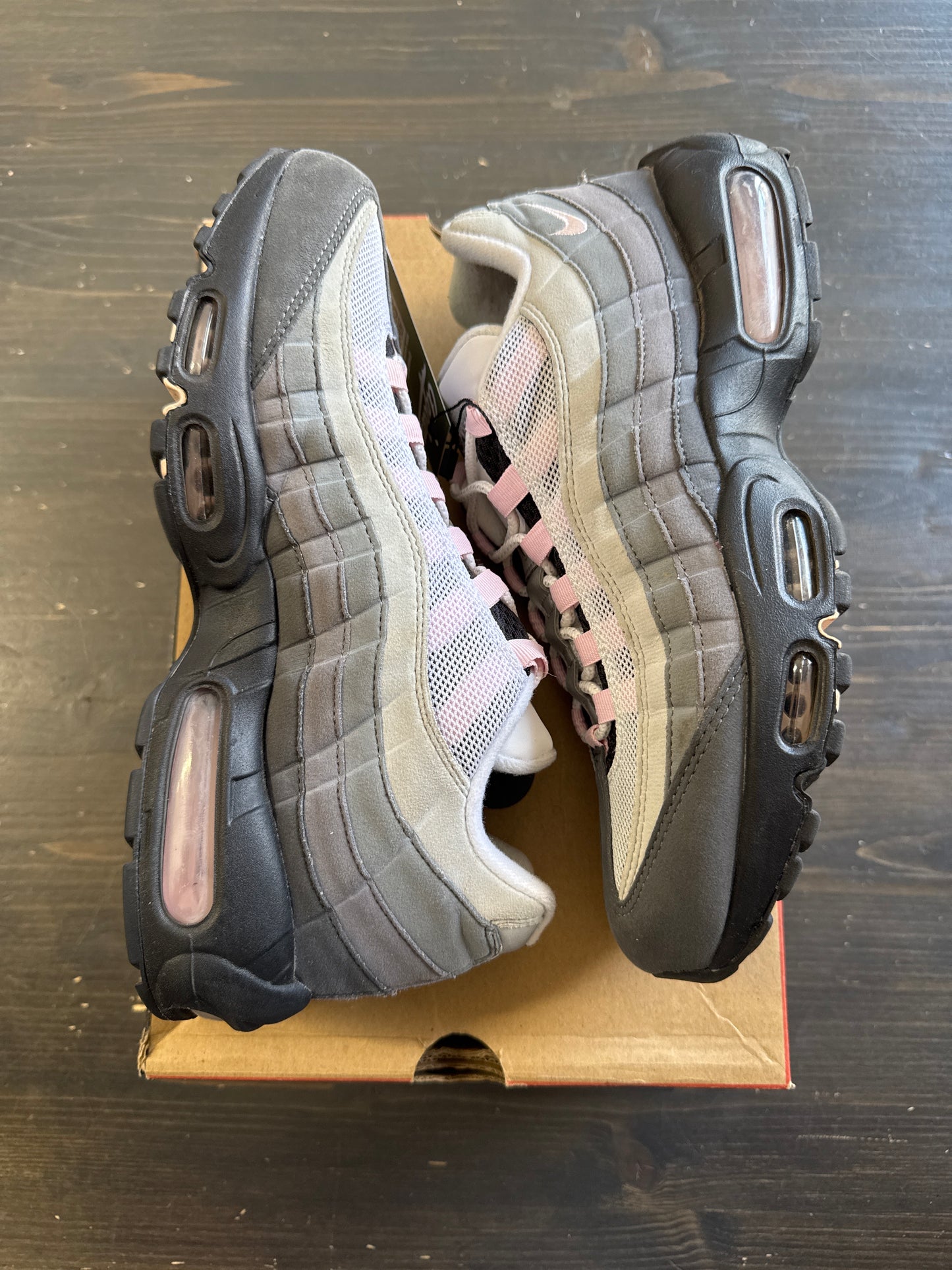 Pre-owned Nike Air Max 95 Gunsmoke Pink Foam
