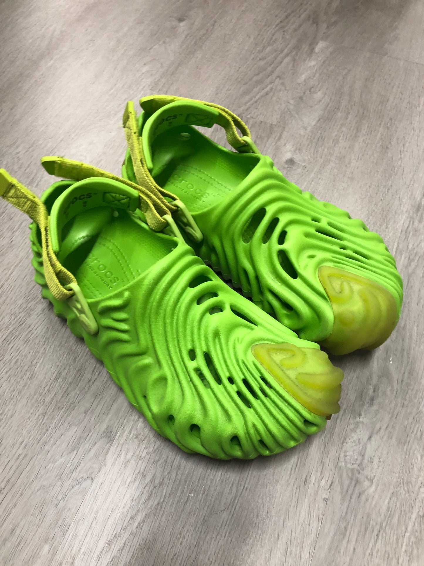 Pre-Owned Salehe Bembury x Pollex Clog: Neon Green