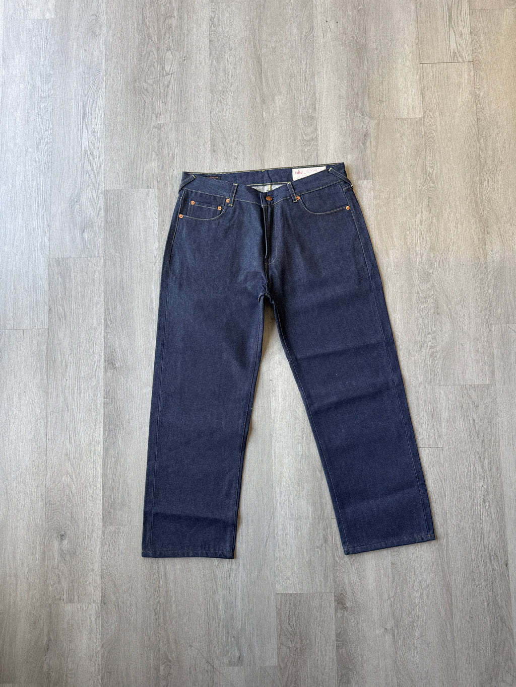 Evisu Embroidered Japanese Art Salvage Denim Jeans