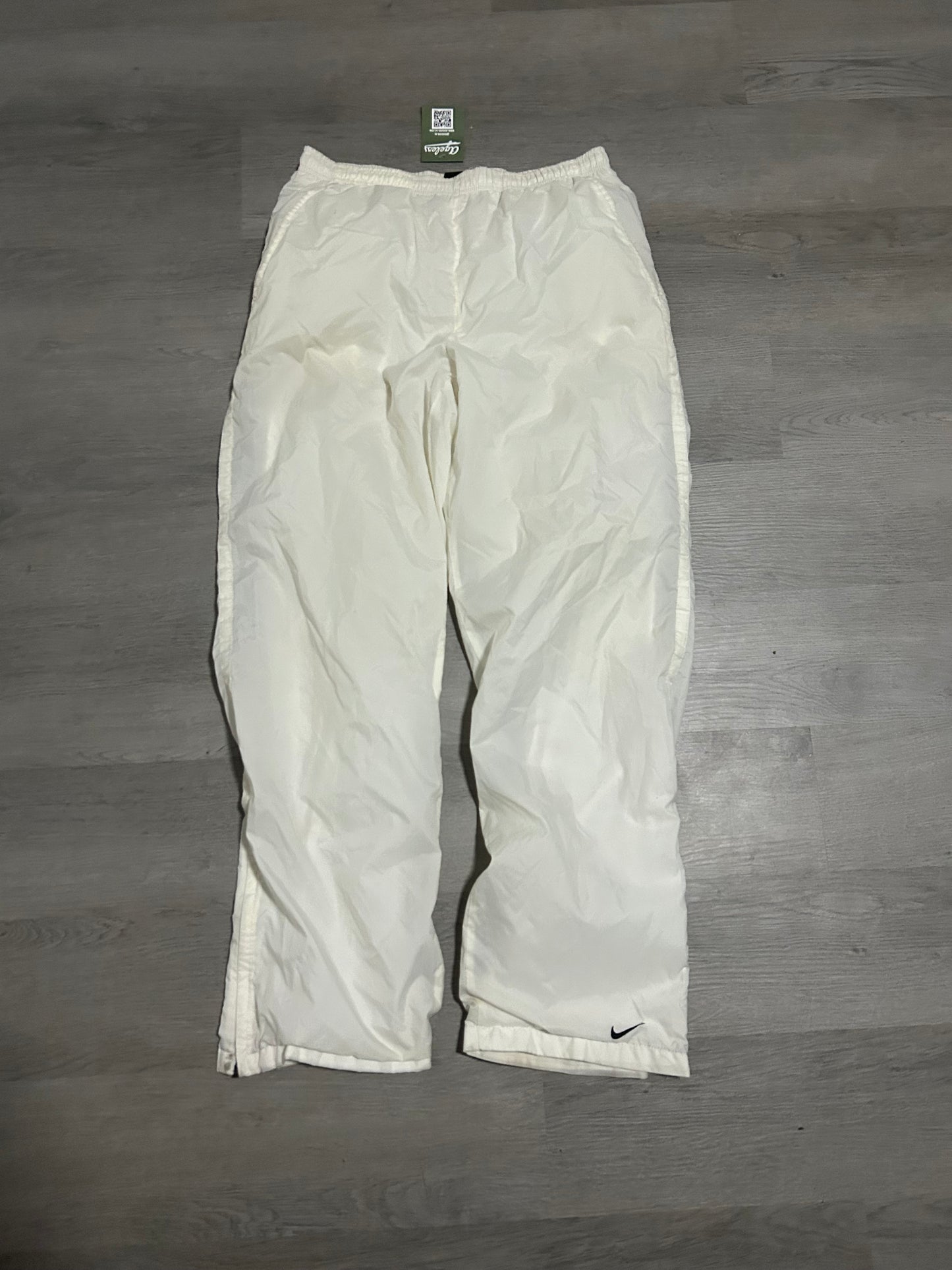 Vintage White Nike Track Pants
