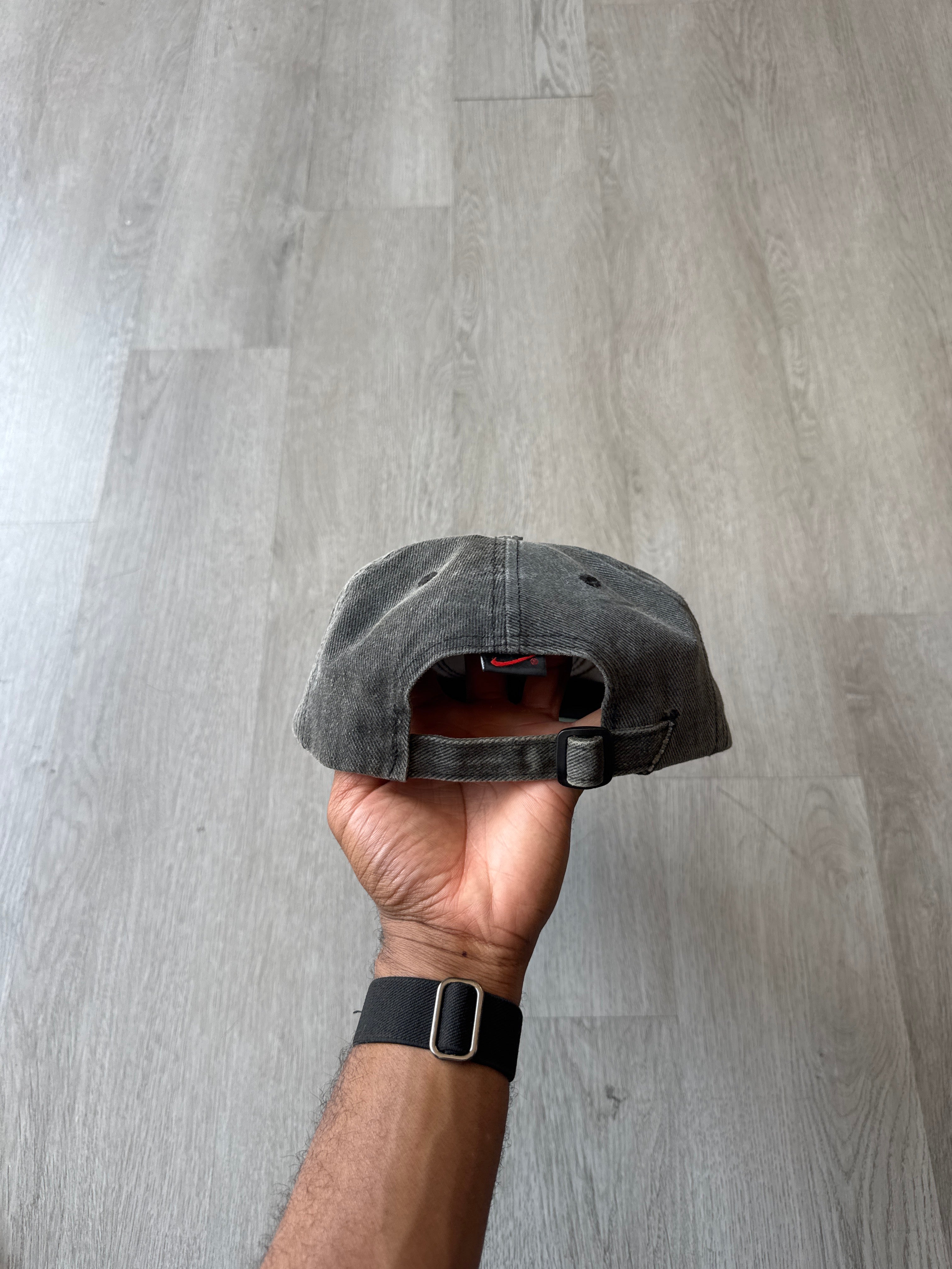 Vintage 90s Nike Faded 3D Swoosh Strapback Hat