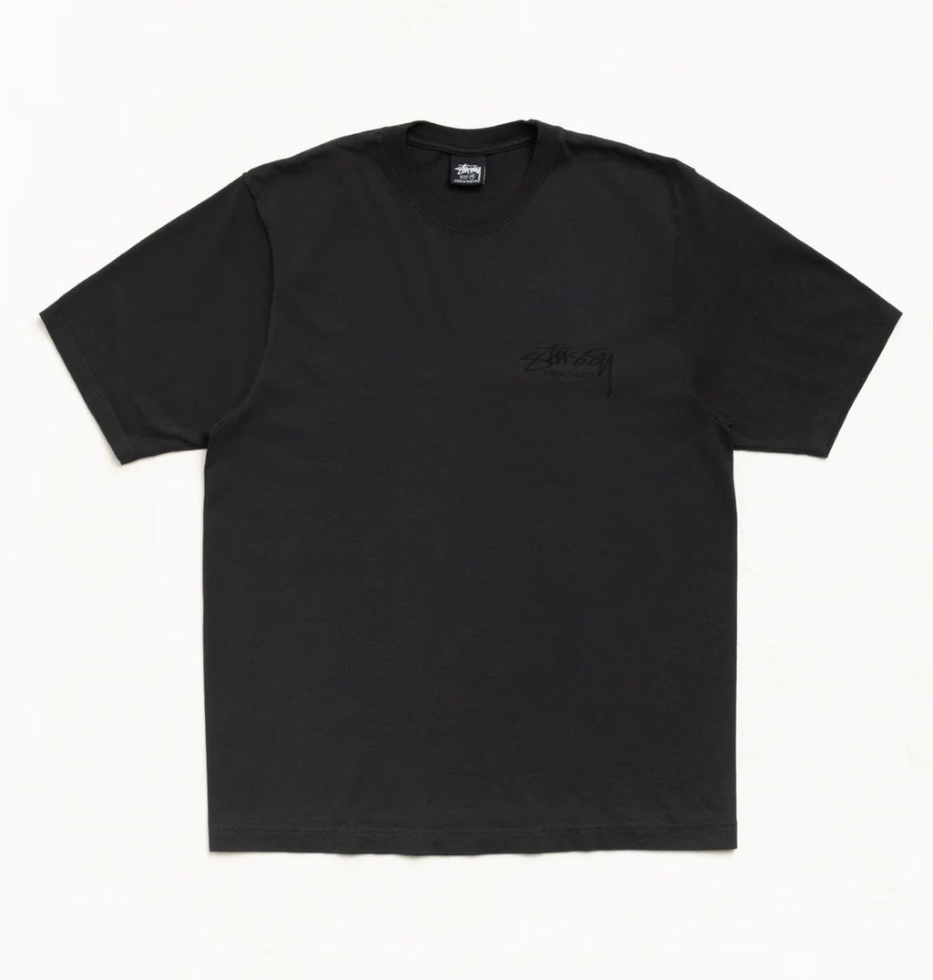 Stussy Black Beach Roots Tee Stüssy
