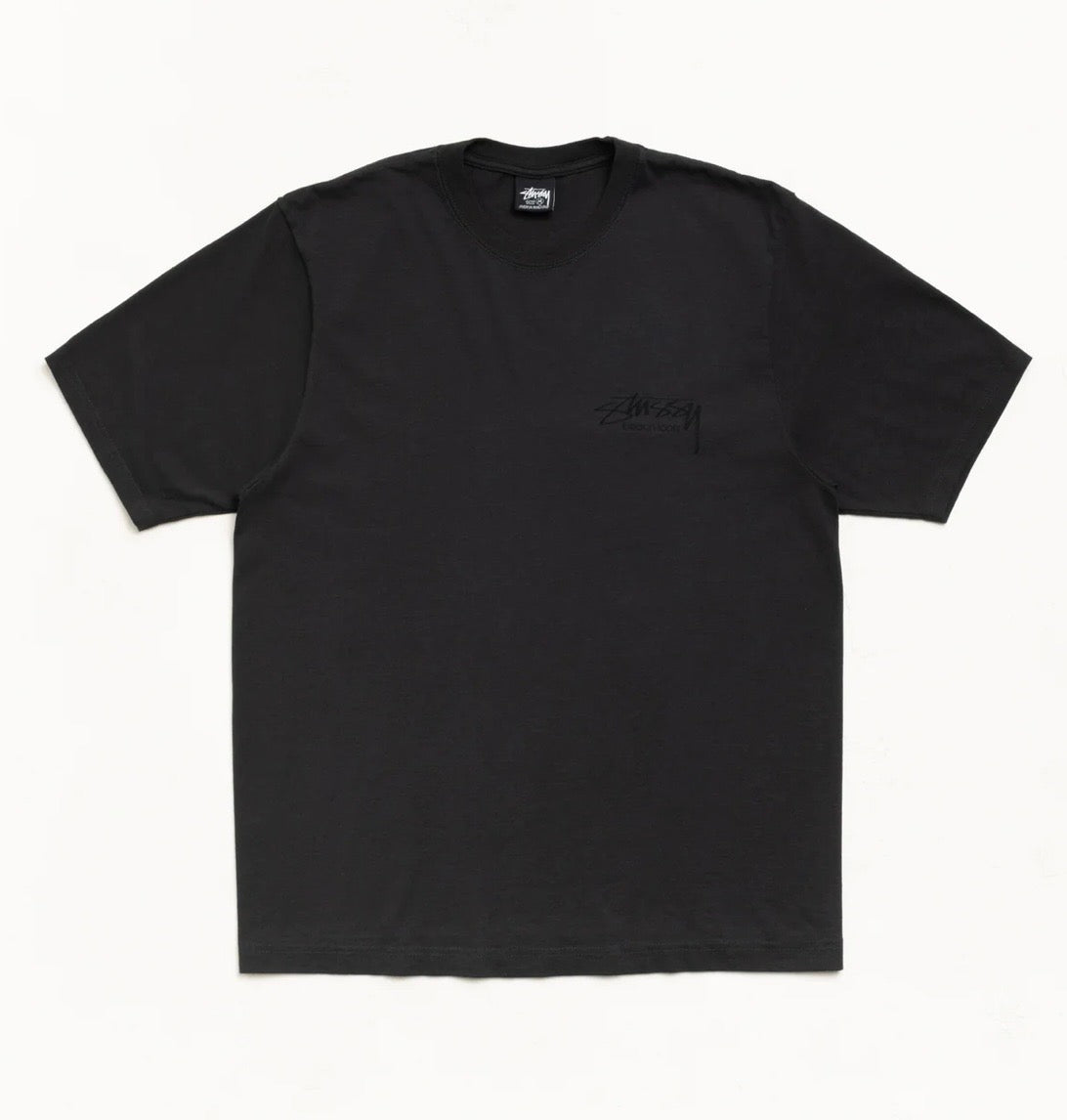Stussy Black Beach Roots Tee Stüssy