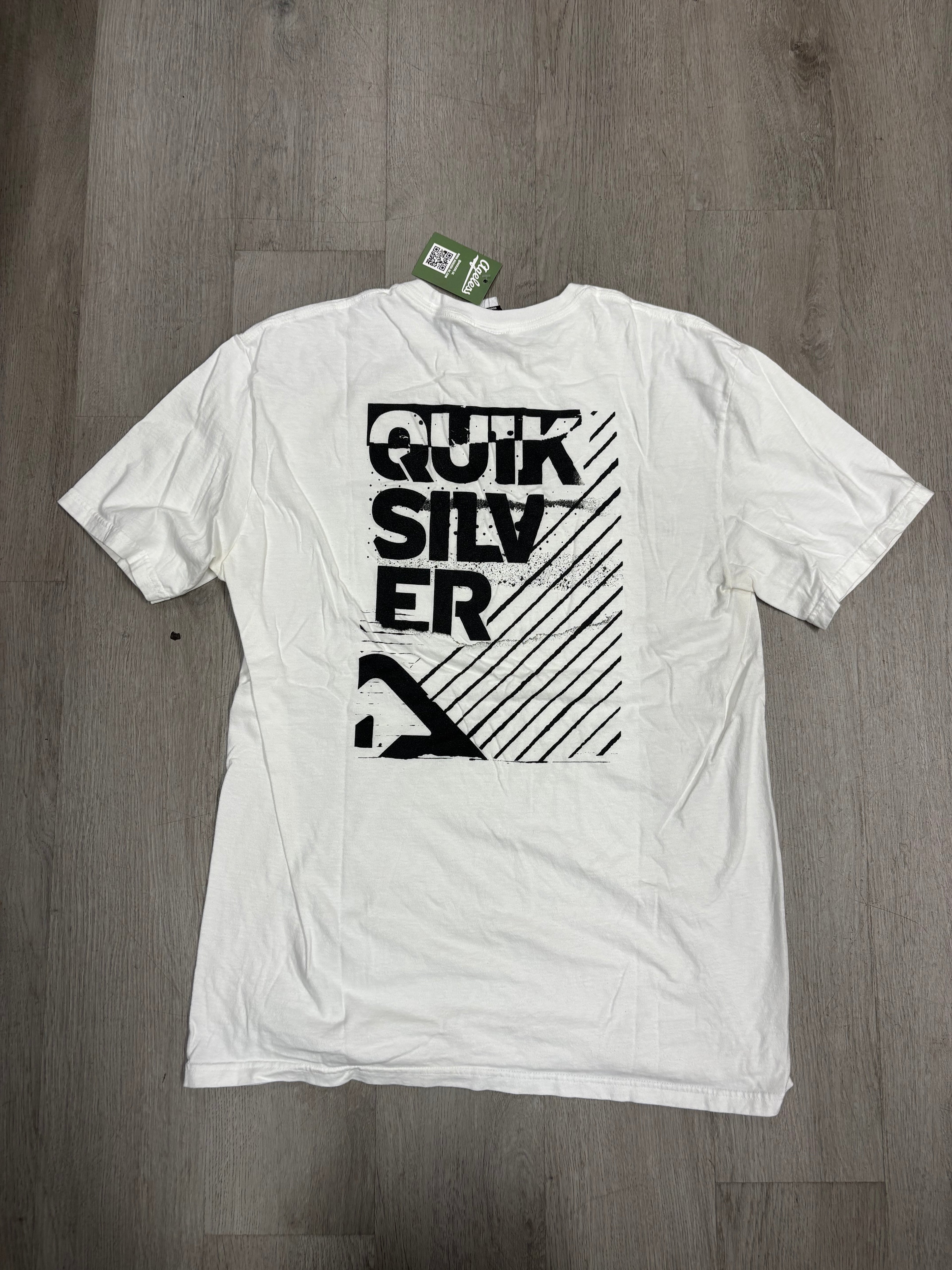 Y2K Quiksilver White Tee
