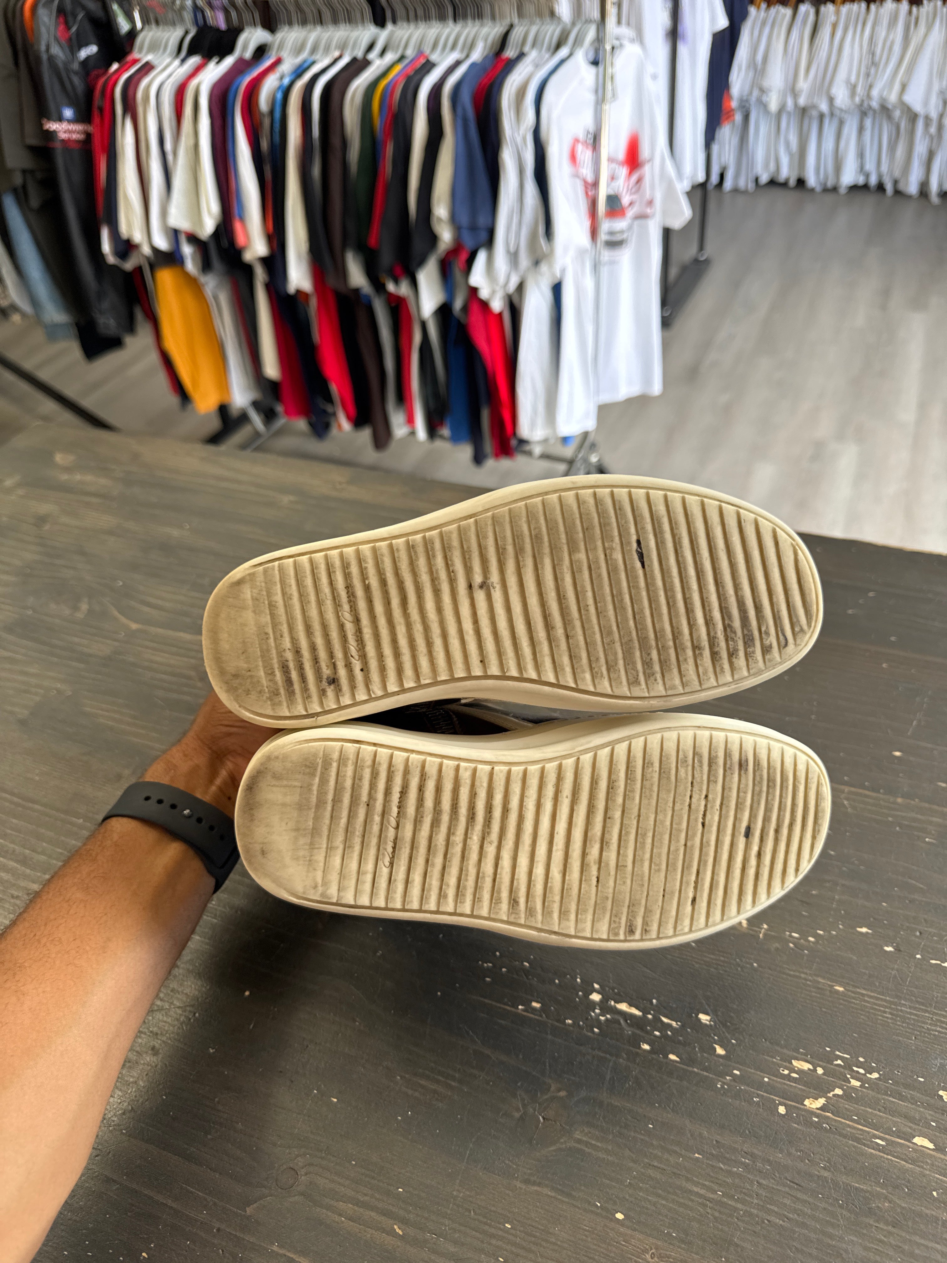 Pre-owned Rick Owen’s Women’s Geobasket Brown Milk