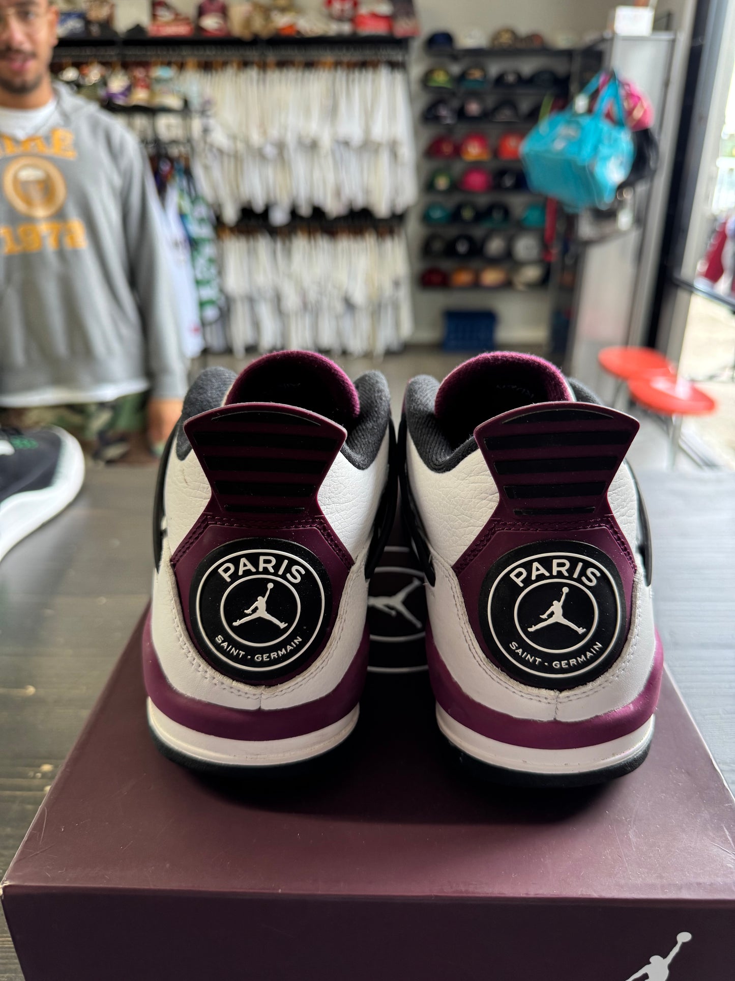 Pre-owned Jordan Retro 4 PSG Paris Saint German